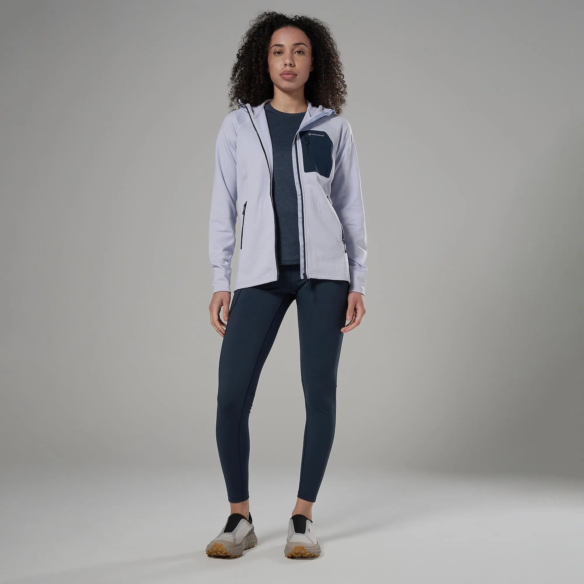 Product image 4 of 6 of Montane Women's Protium CP Hooded Fleece Jacket - Lilac Haze