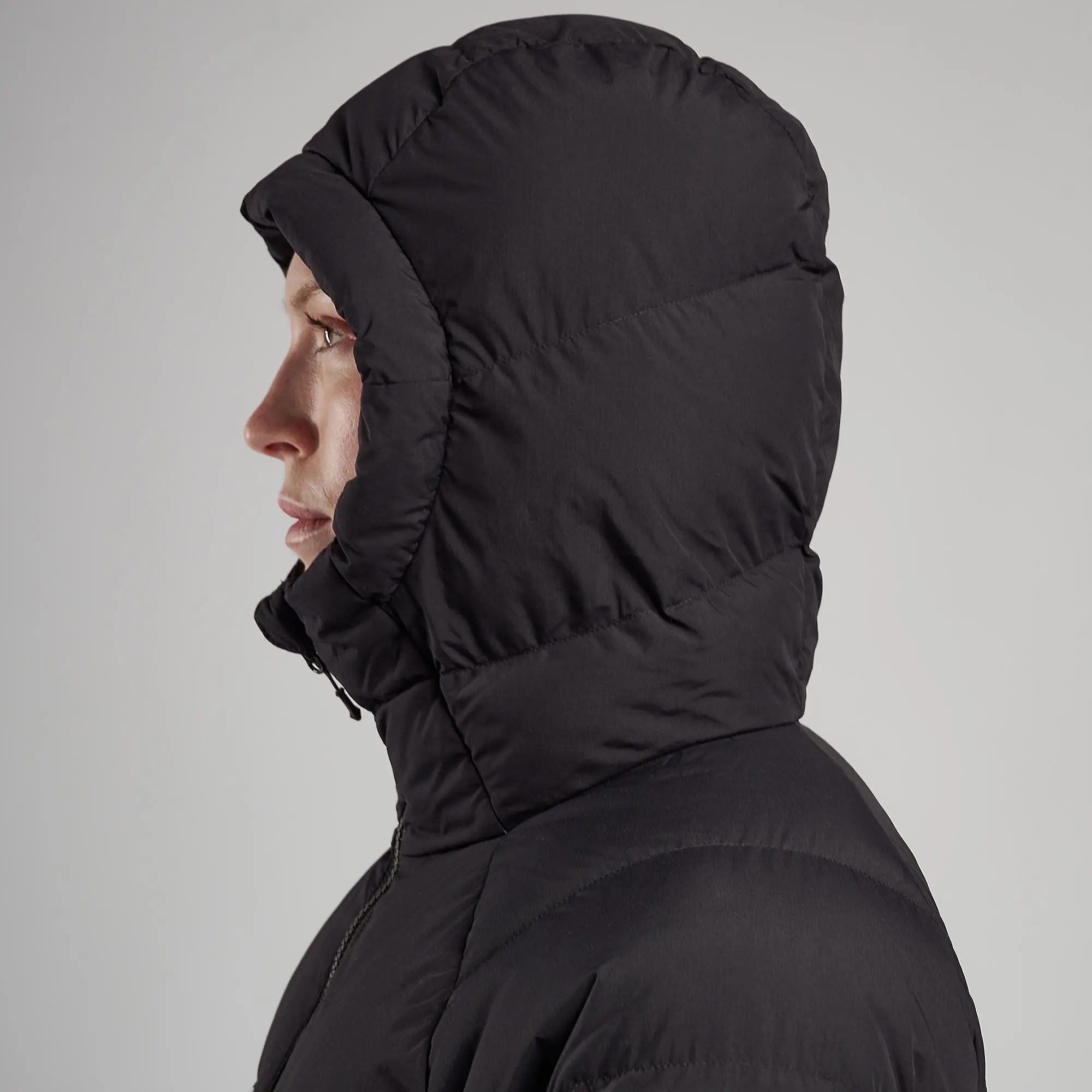 Product image 6 of 6 of Montane Women's Tundra Hooded Down Jacket - Black