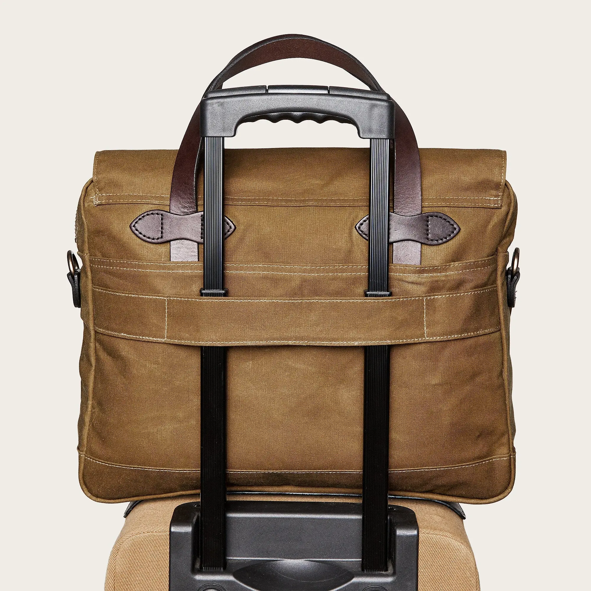 Product image 10 of 12 of Filson 24 Hour Tin Briefcase - Dark Tan