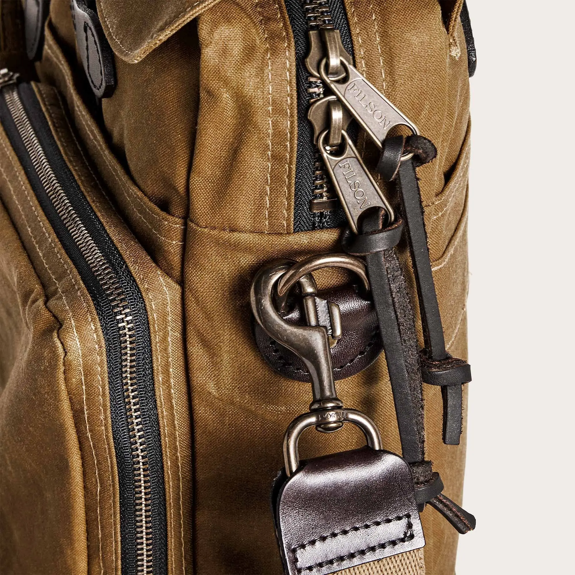 Product image 6 of 12 of Filson 24 Hour Tin Briefcase - Dark Tan