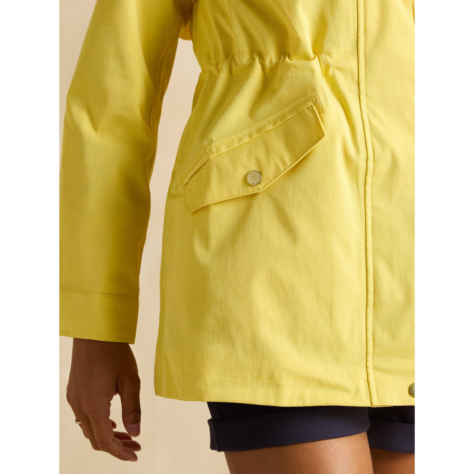 レディースウェア YELLOW Joules Women's Portwell Waterproof Raincoat - Yellow | British Attire