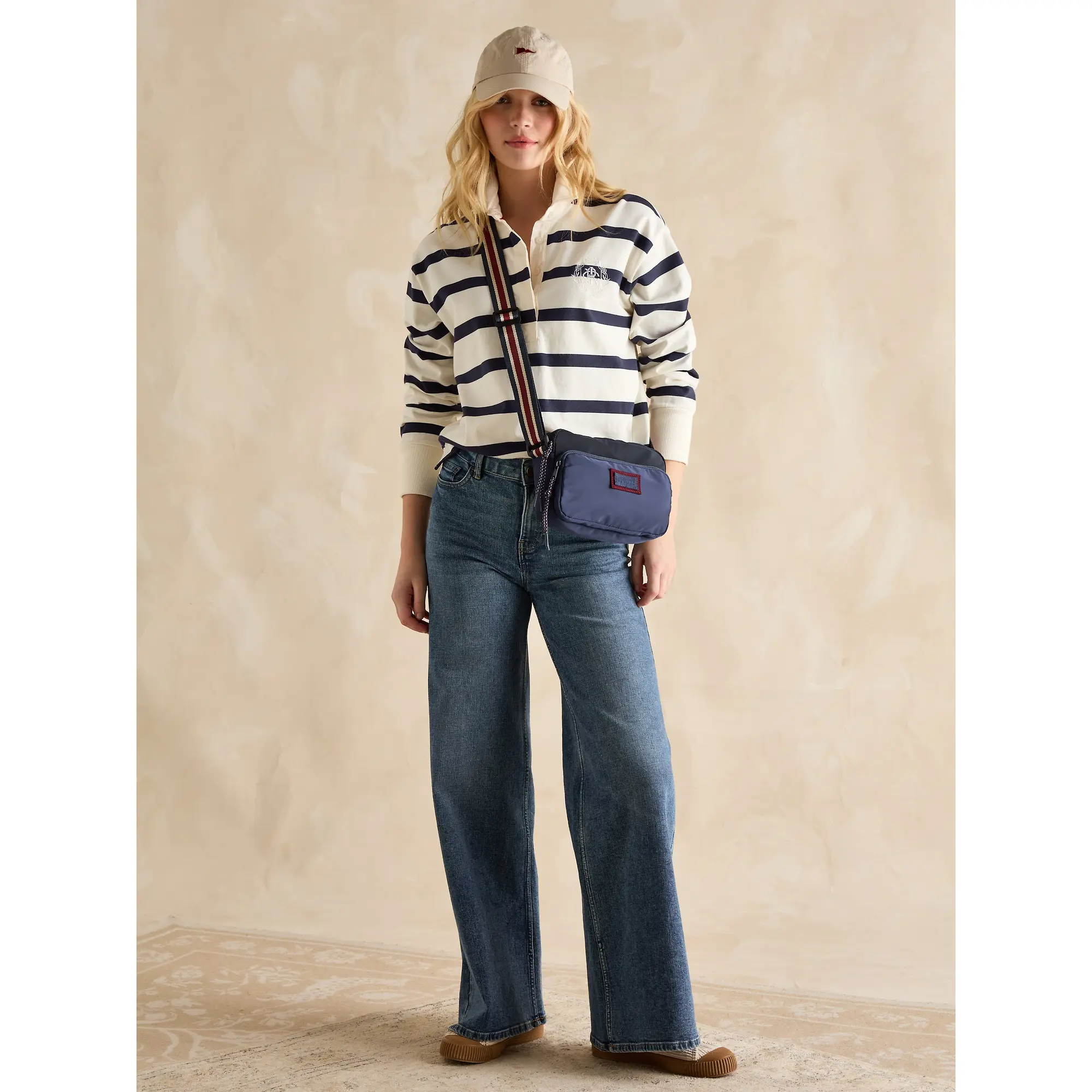 Product image 7 of 8 of Joules Women's Marlow Cross Body Bag - Navy