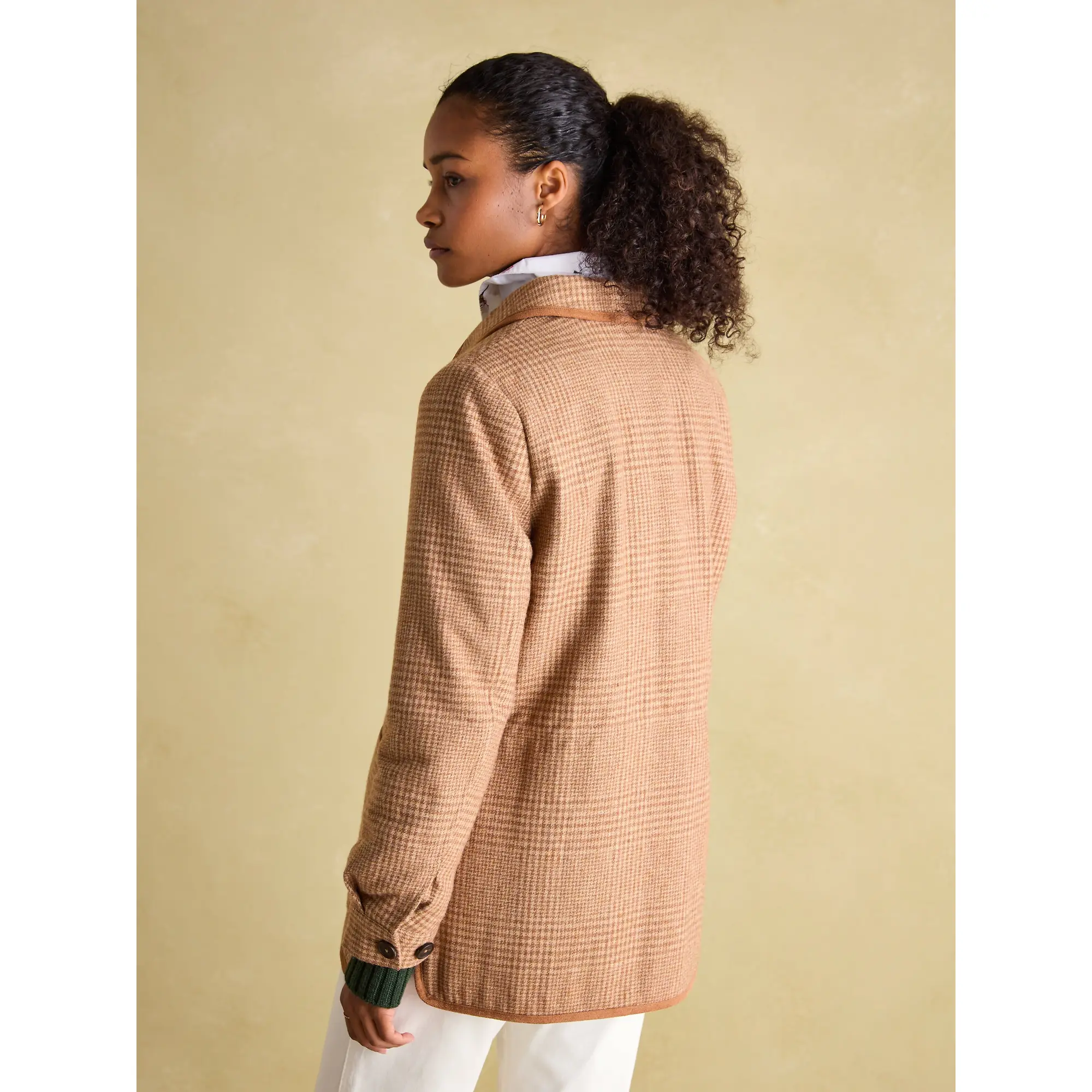 Product image 3 of 11 of Joules Women's Launton Tweed Jacket - Derwent Check