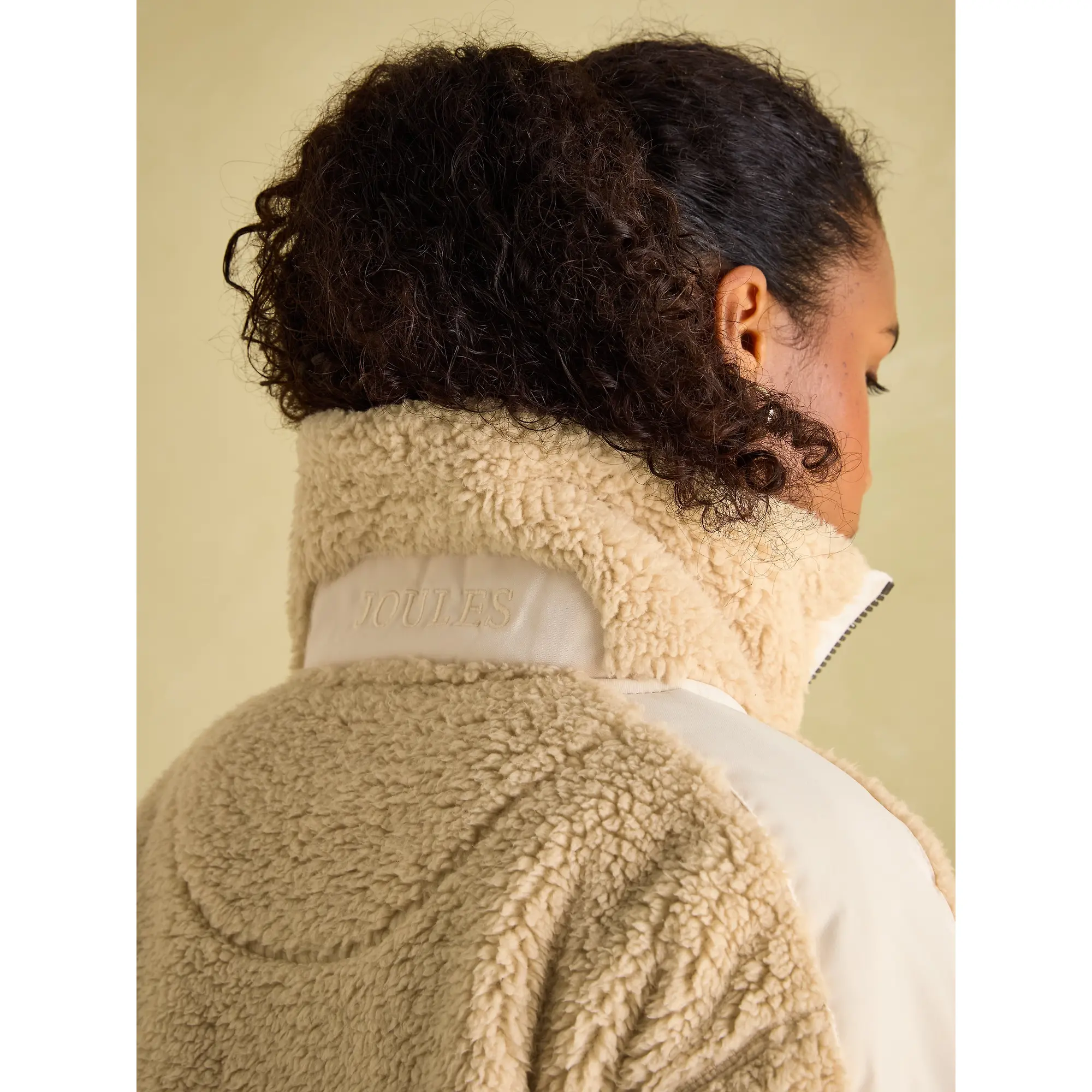 Product image 5 of 7 of Joules Women's Tilly Quarter Zip Fleece - Neutral