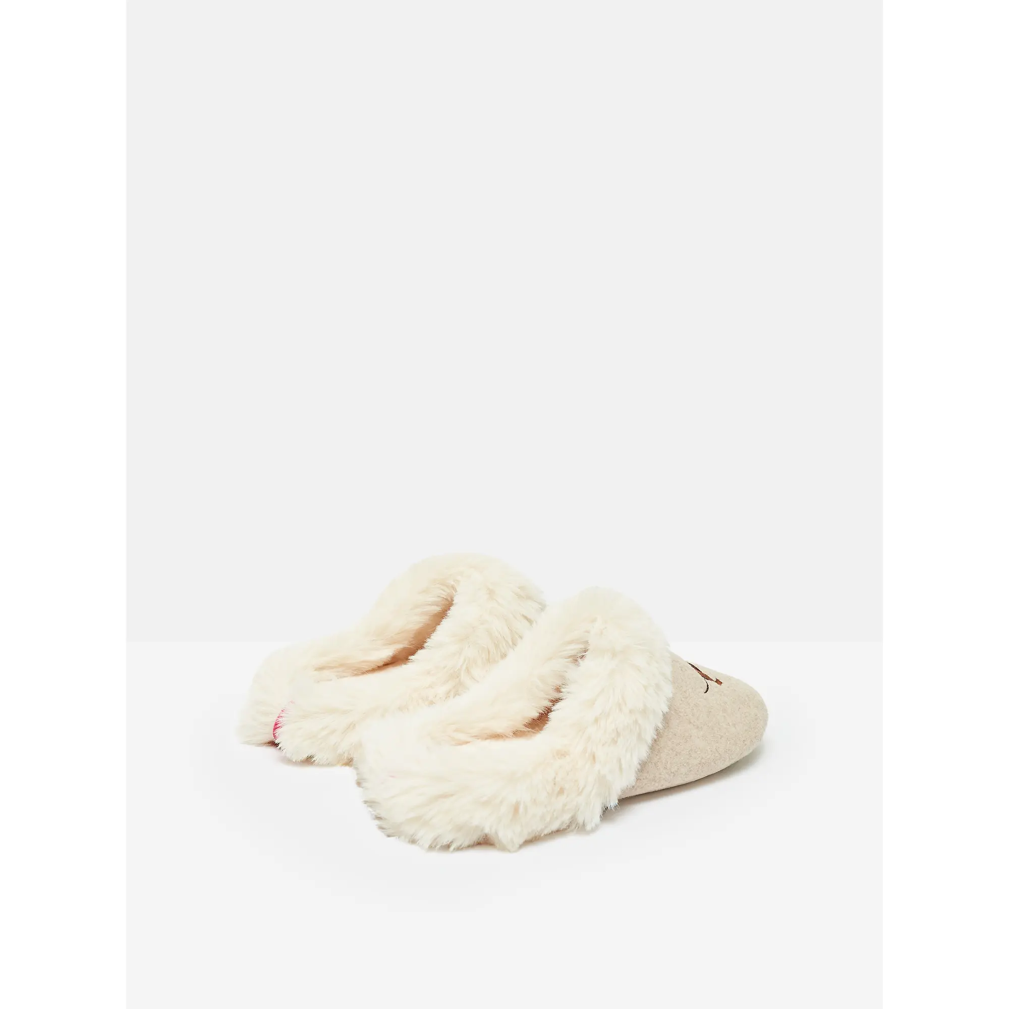 Product image 4 of 7 of Joules Women's Slippet Luxe Embroidered Slippers - Natural Dachshund