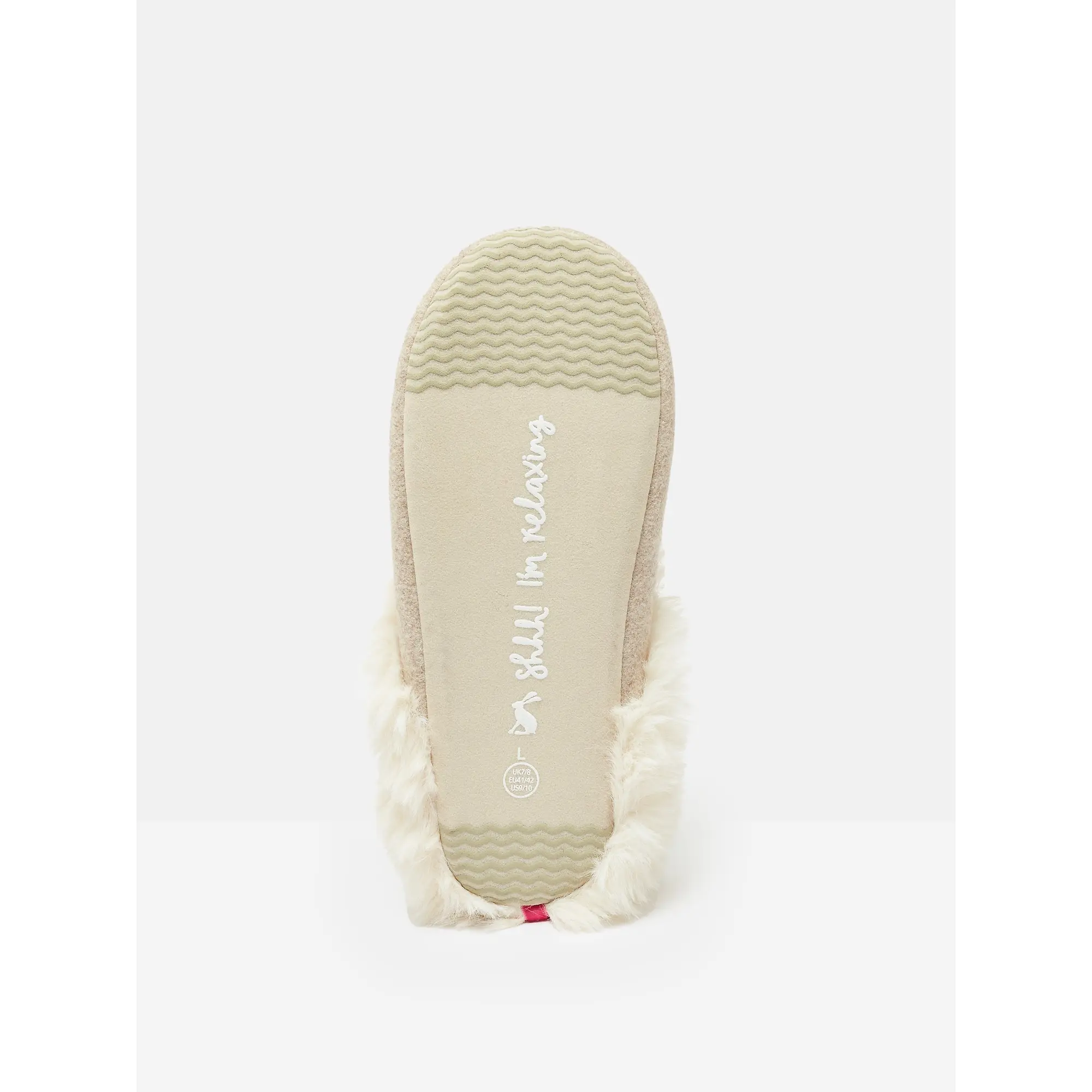 Product image 6 of 7 of Joules Women's Slippet Luxe Embroidered Slippers - Natural Dachshund