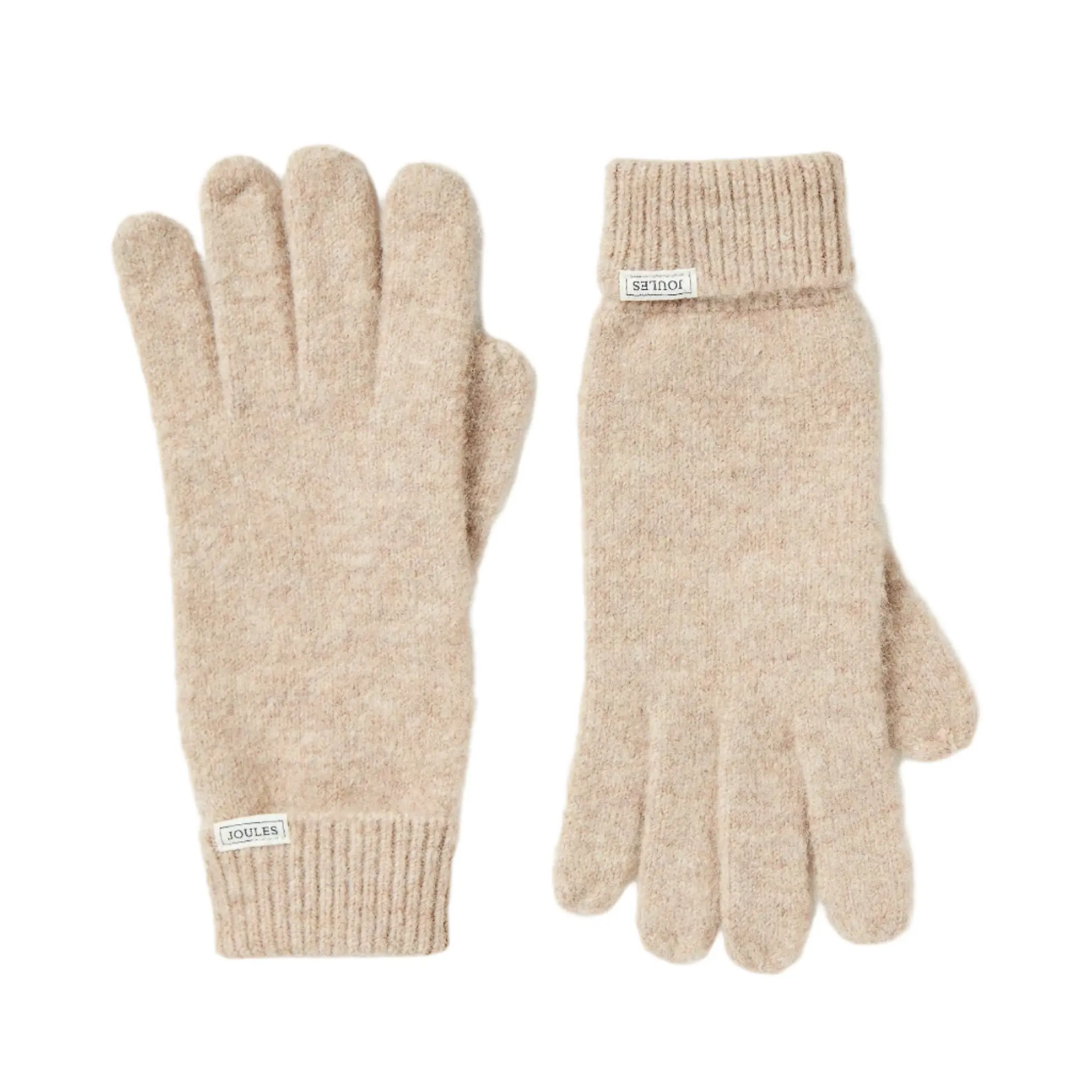 Product image 1 of 3 of Joules Women's Caversham Knitted Gloves - Oat