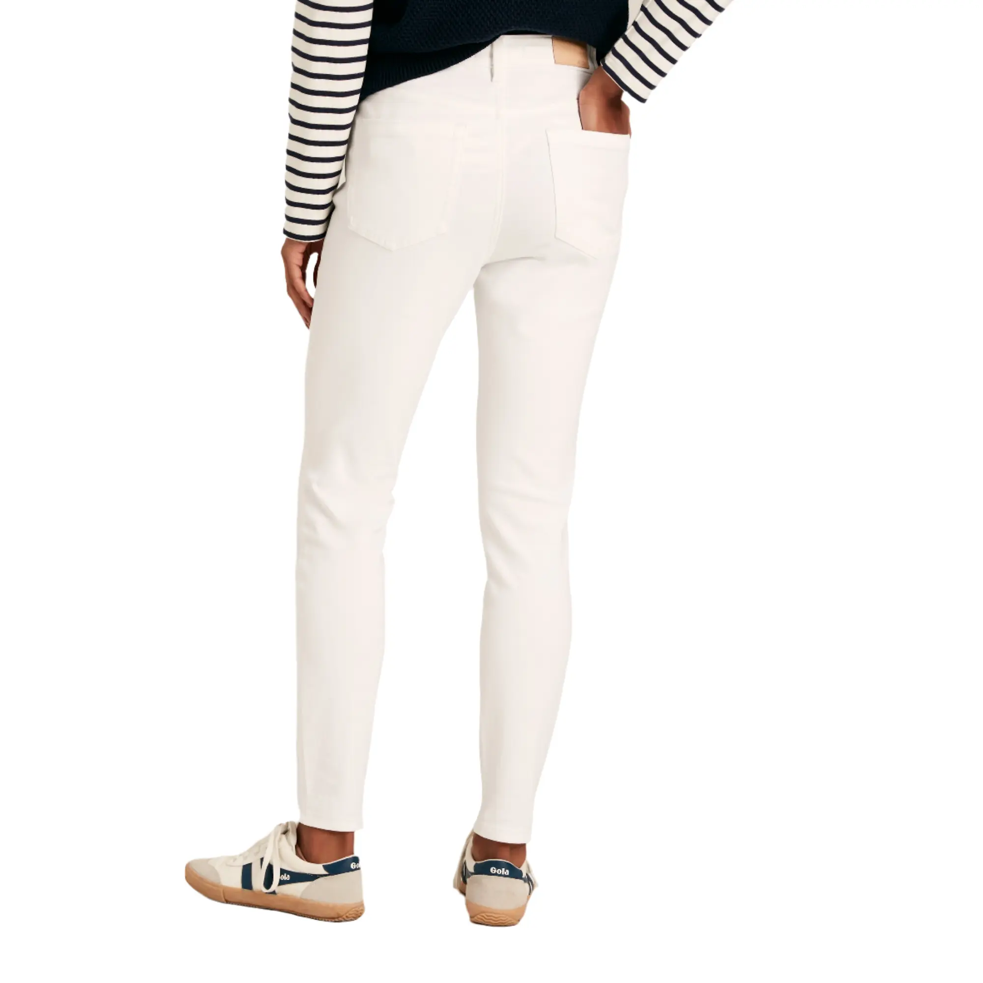 Product image 4 of 6 of Joules Women's Skinny Fit Jeans - White
