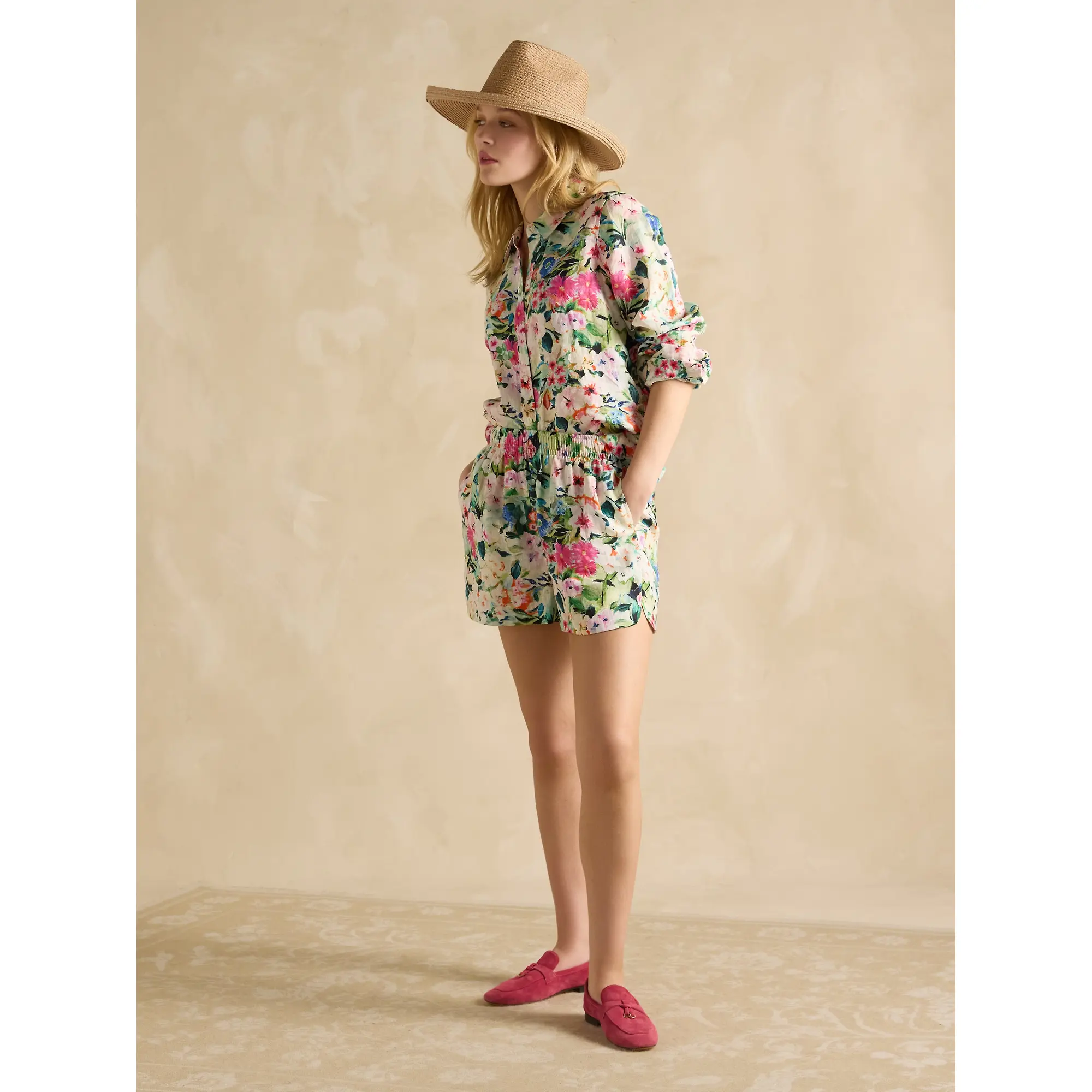 Product image 6 of 7 of Joules Women's Siesta Straw Fedora- Natural