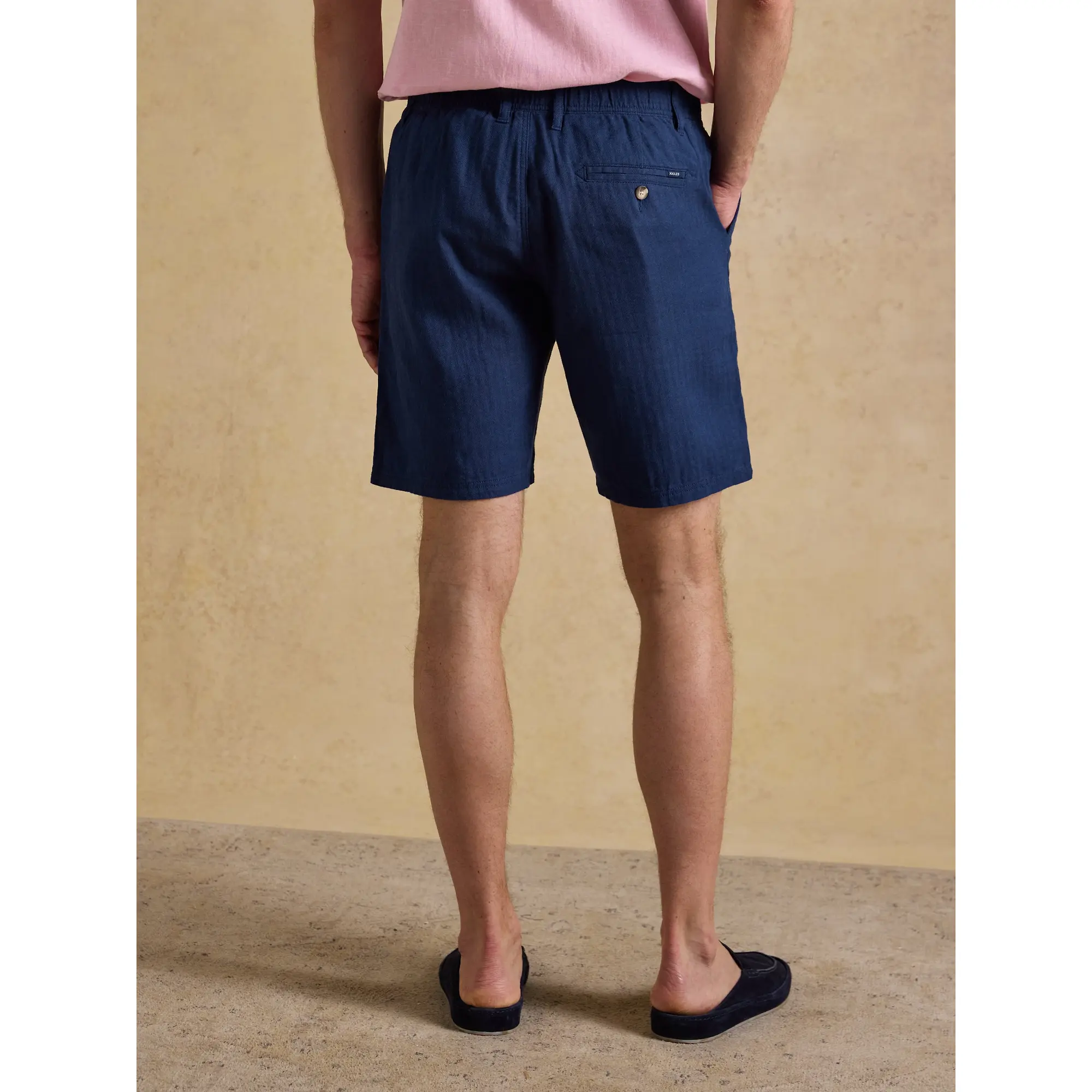 Product image 3 of 7 of Joules Men's Linen Blend Shorts - Dark Blue