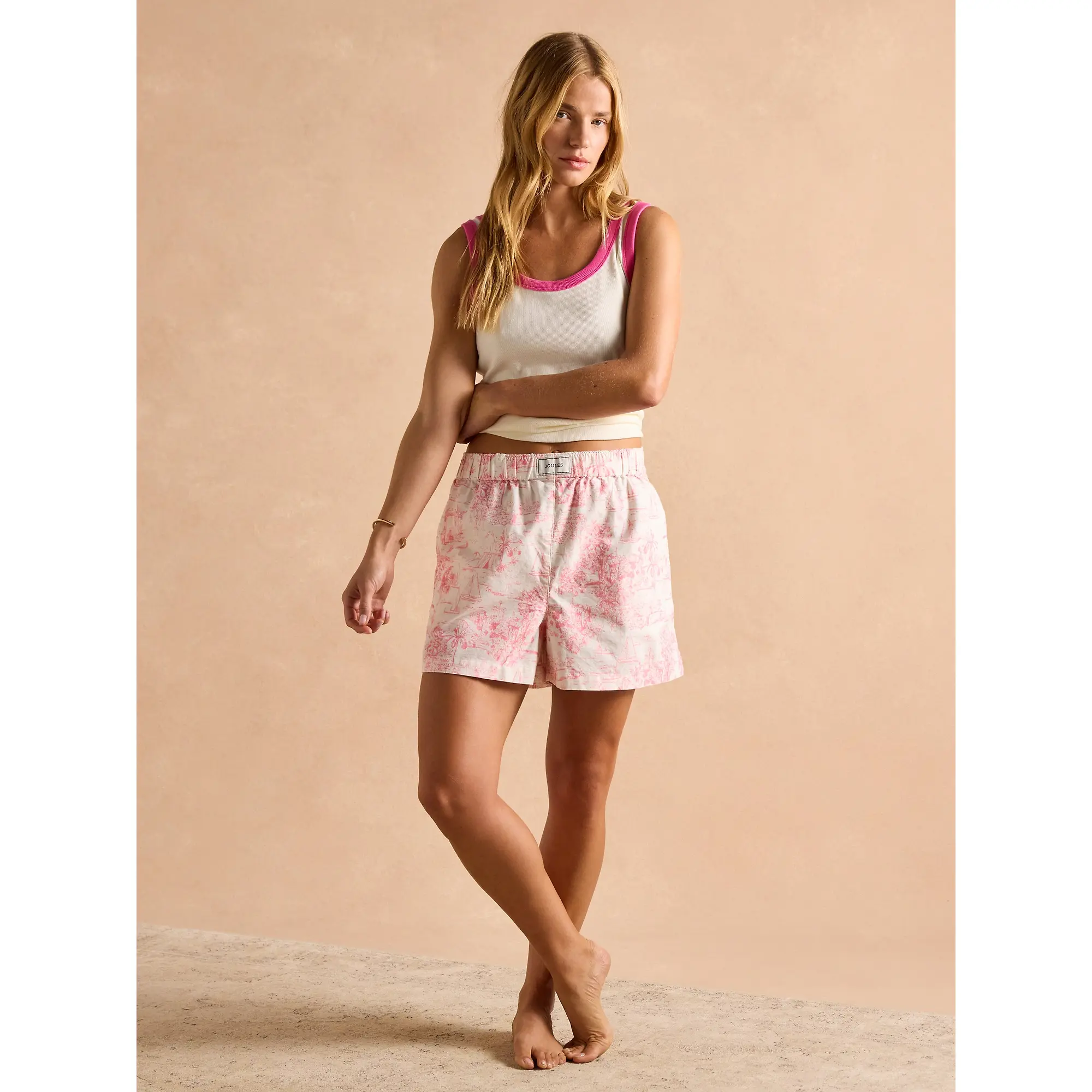 Product image 12 of 14 of Joules Women's Amara Shorts - Pink Toile