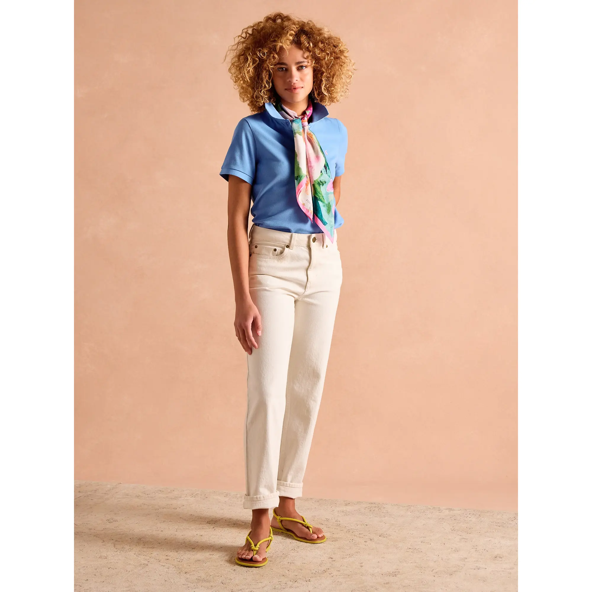 Product image 4 of 8 of Joules Women's Woody Polo Shirt - Blue