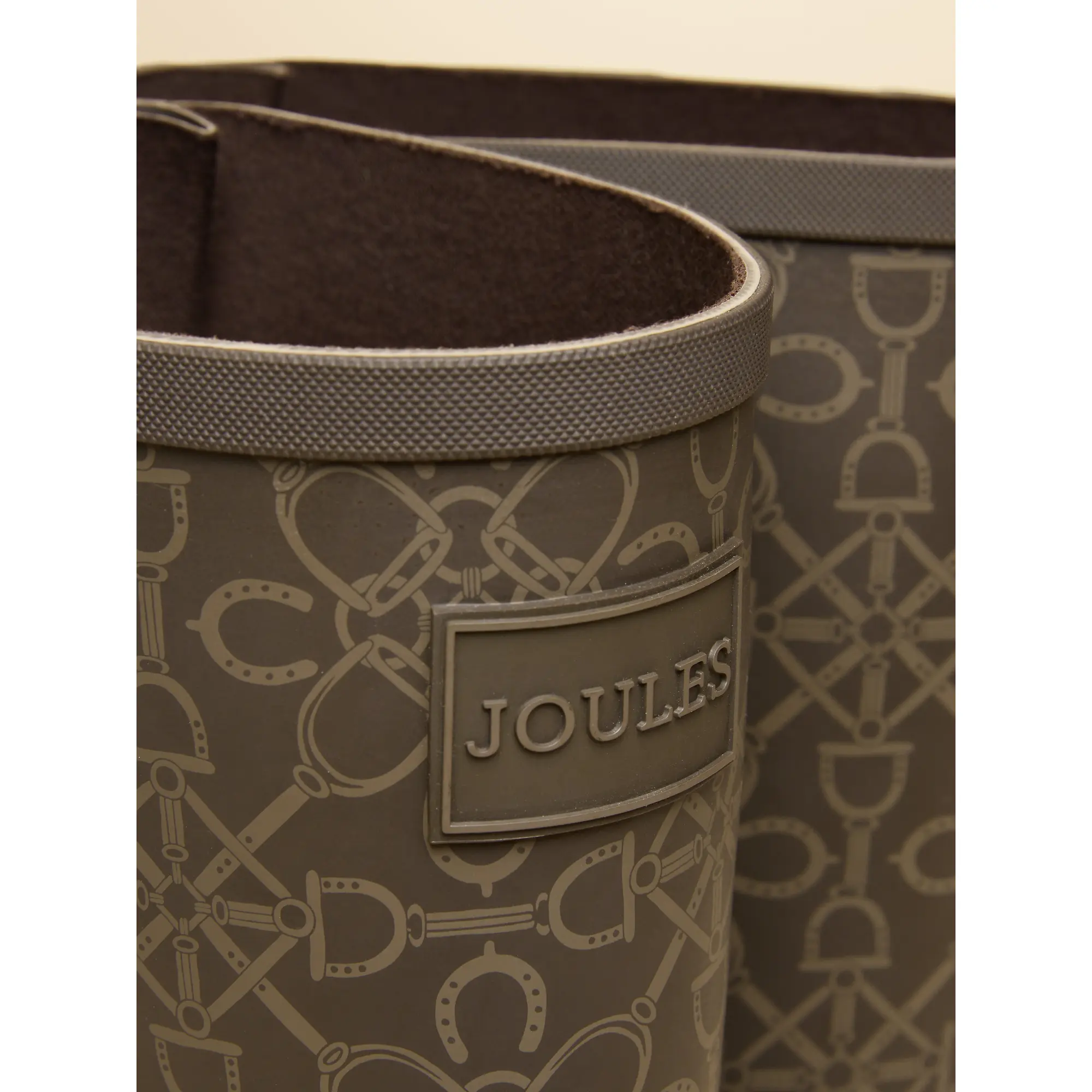 Product image 5 of 6 of Joules Women's Adjustable Tall Printed Wellies - Brown