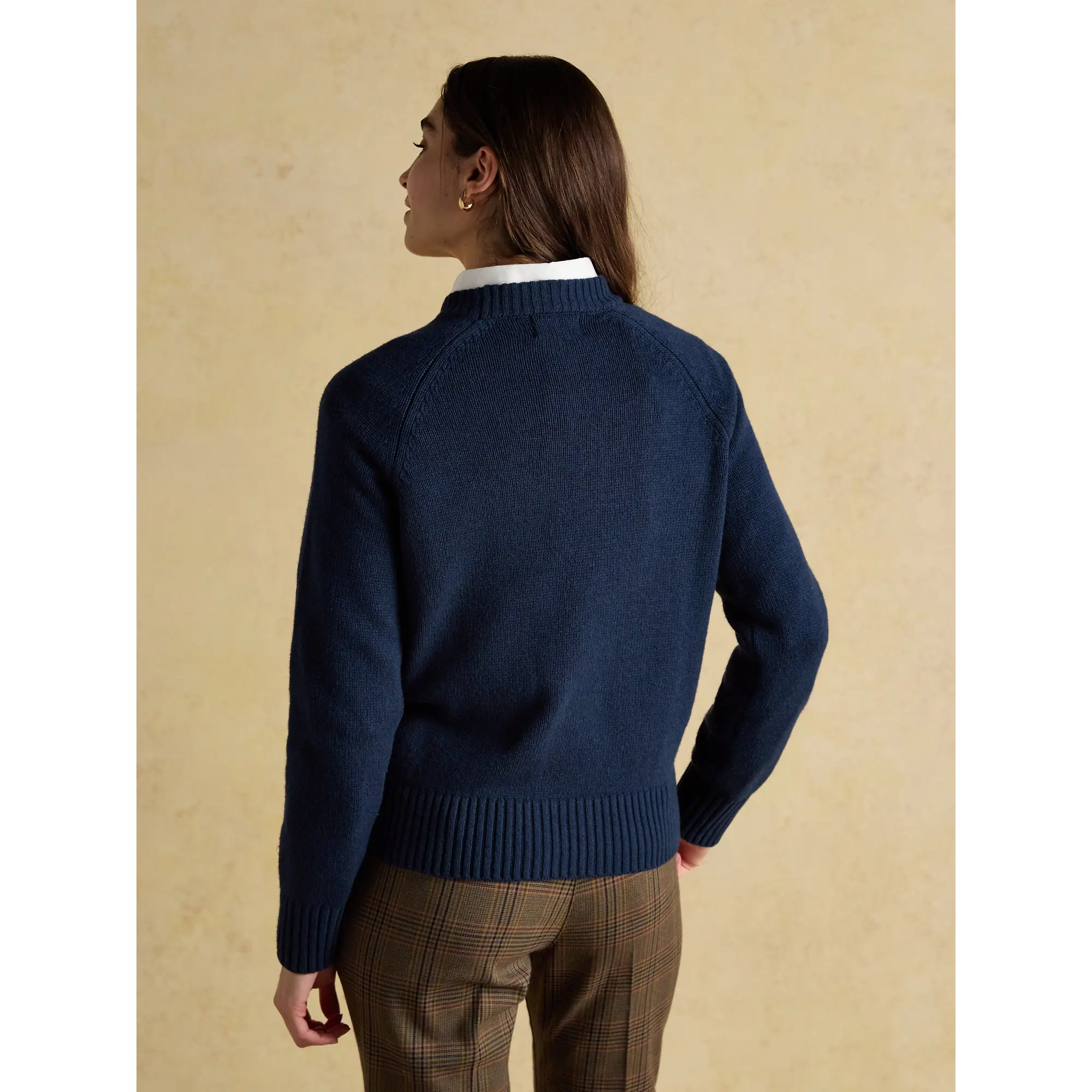 Product image 3 of 9 of Joules Women's Monty Dog Knitted Intarsia Jumper - Navy