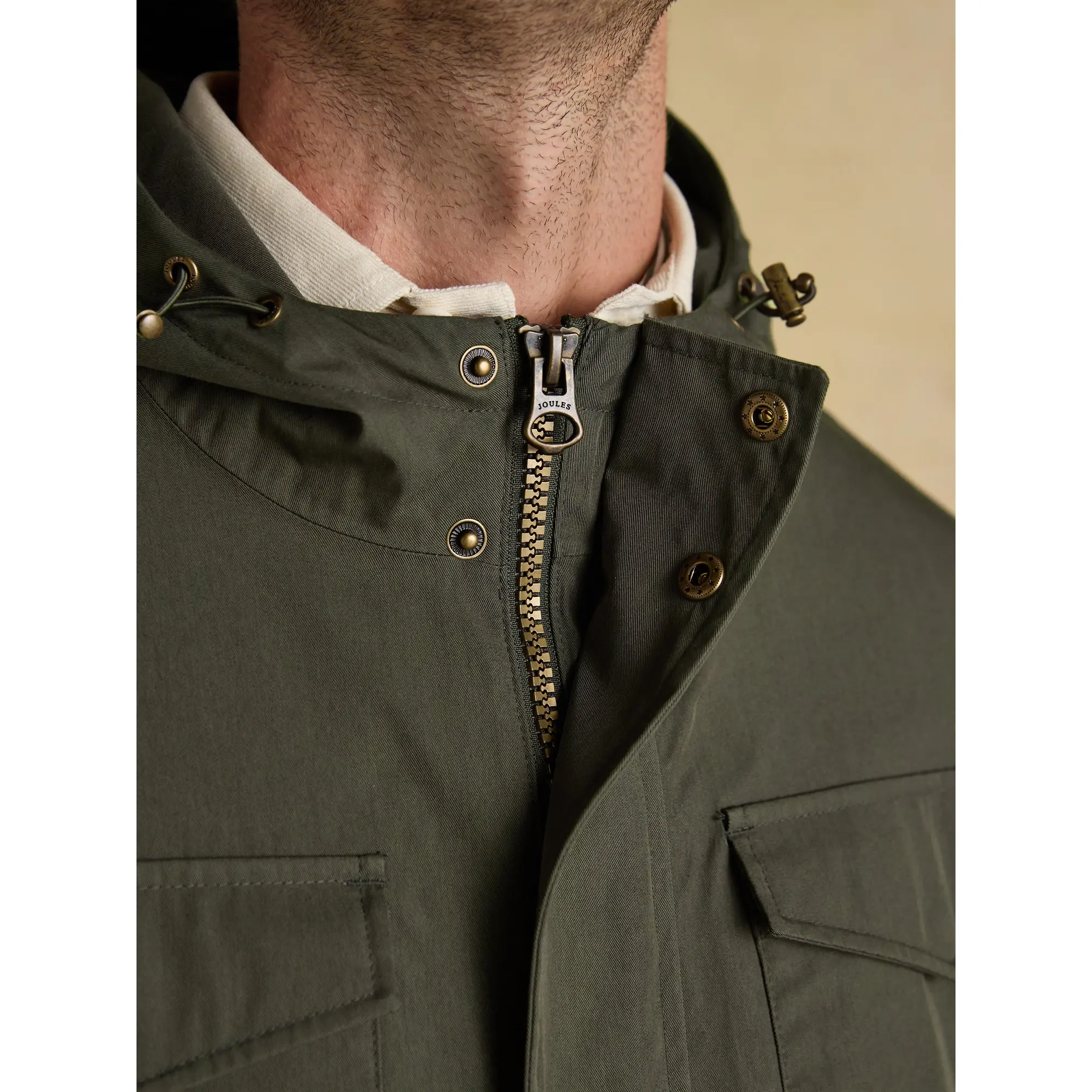 Product image 9 of 9 of Joules Men's Portman Lightweight Waterproof Coat - Green