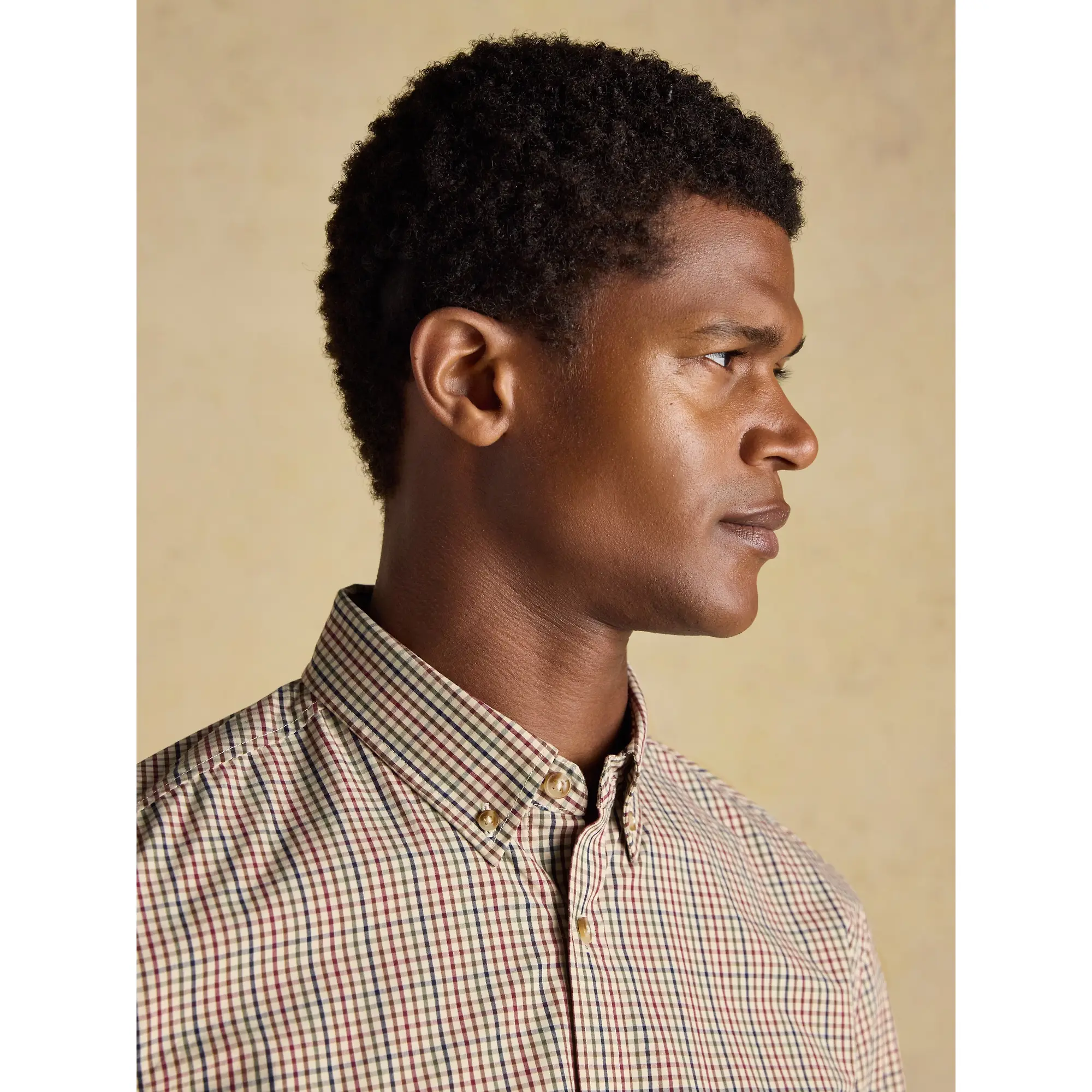 Product image 6 of 10 of Joules Men's Classic Fit Cotton Poplin Check Shirt - Brown