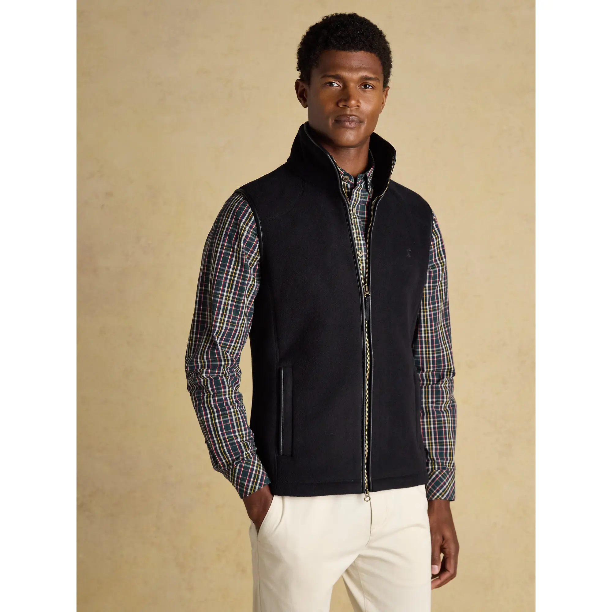 Product image 2 of 11 of Joules Men's Heritage Fleece Gilet - Black