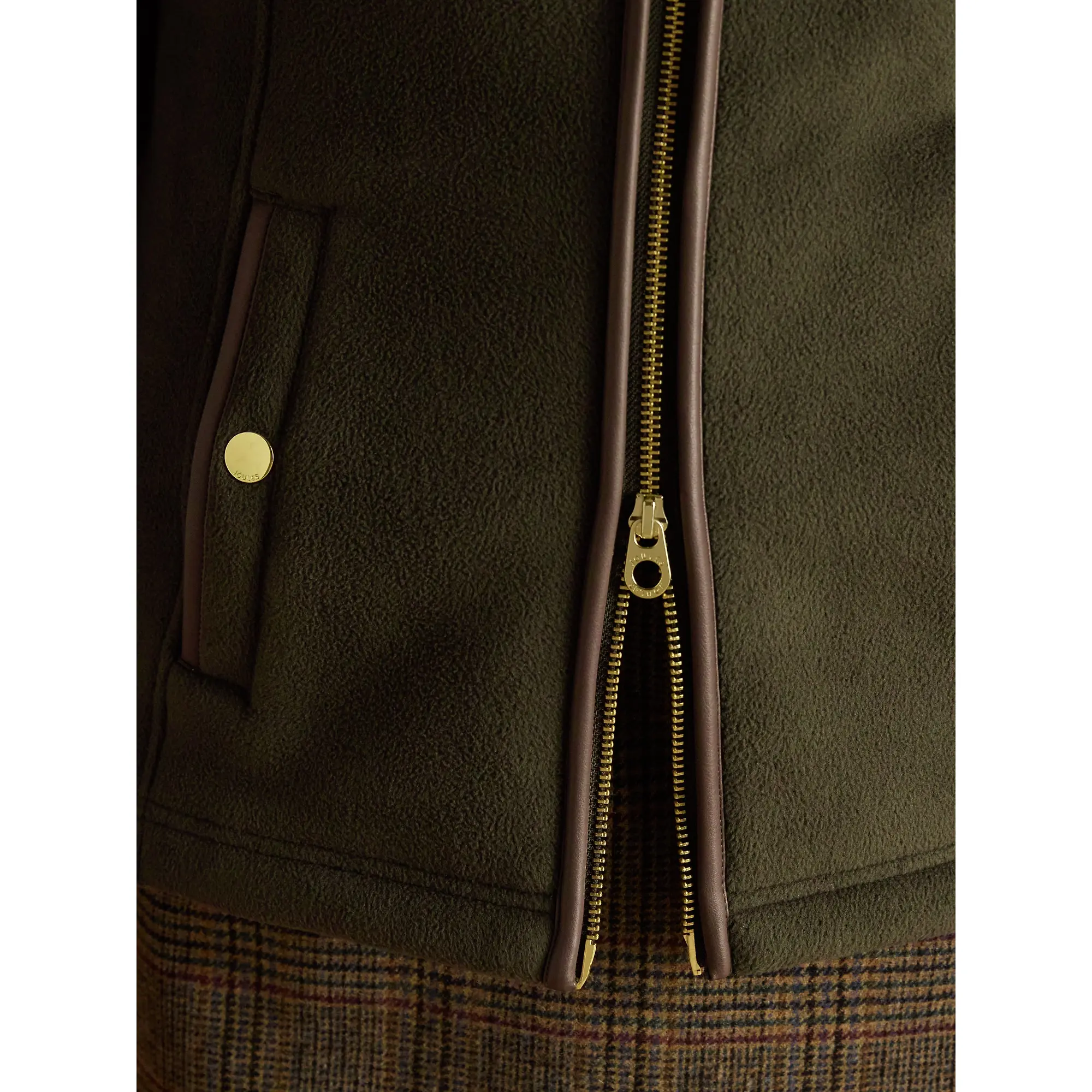 Product image 9 of 10 of Joules Women's Heritage Full Zip Fleece - Green
