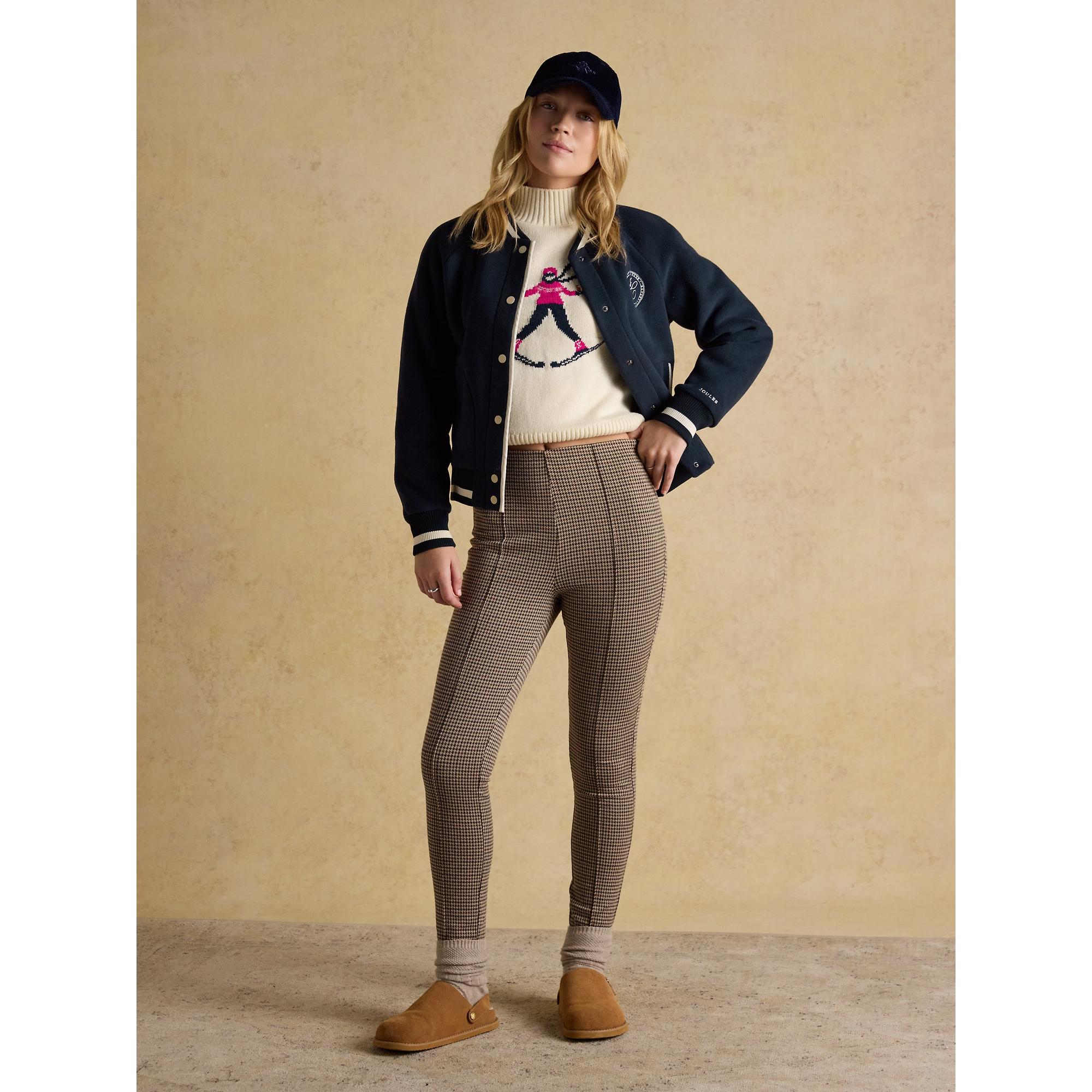 Joules Women's Abigail High Neck Ski Jumper - Cream | British Attire