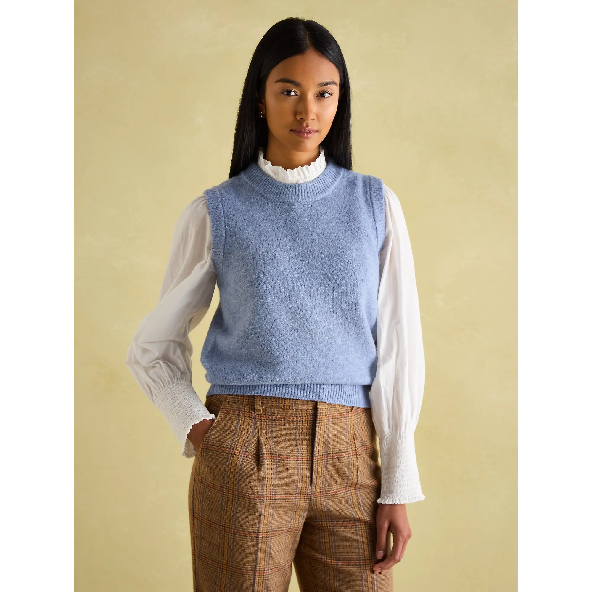 Product image 2 of 7 of Joules Women's Holly Knitted Vest - Blue