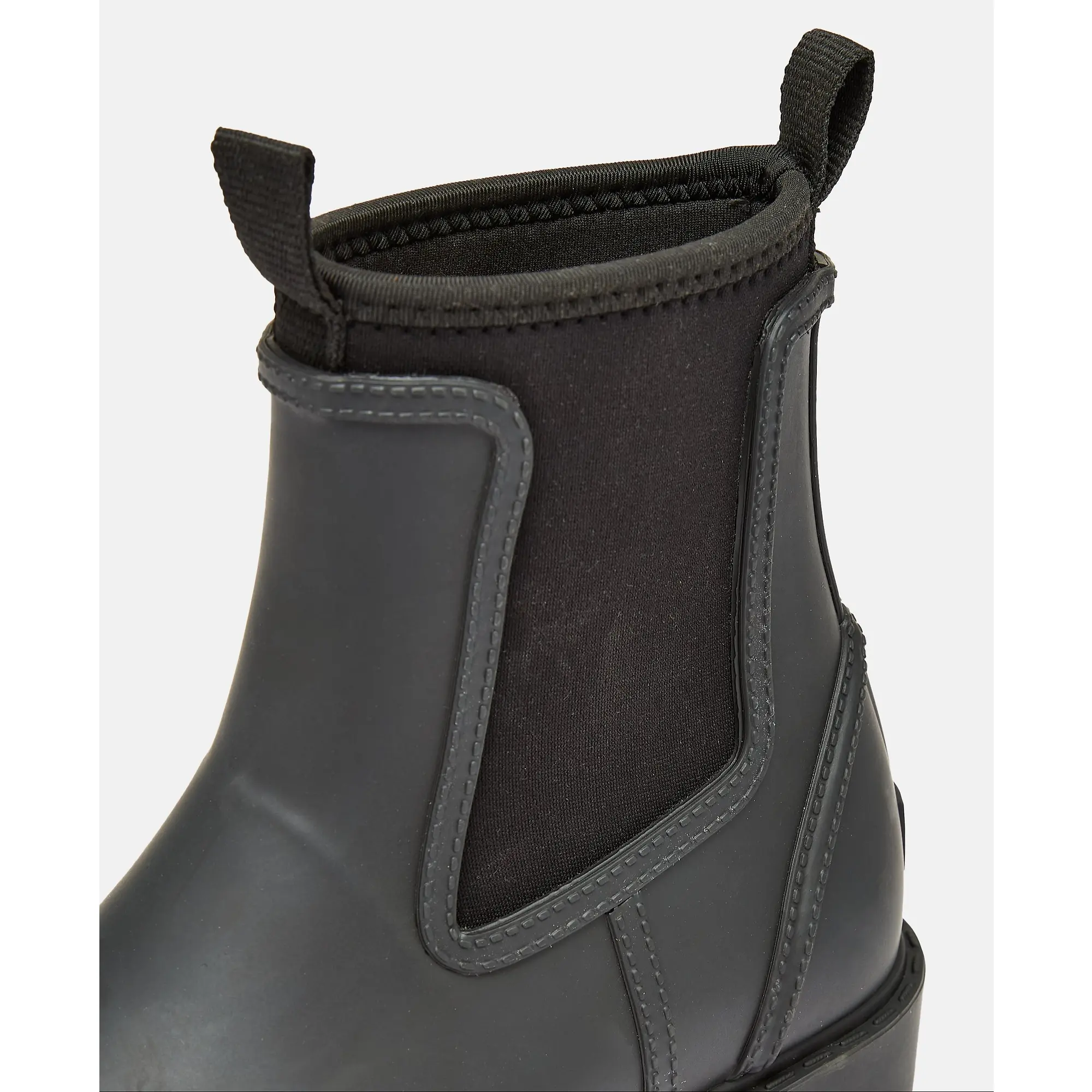 Product image 4 of 7 of Joules Women's Oakfield Short Neoprene-Lined Wellies - Black