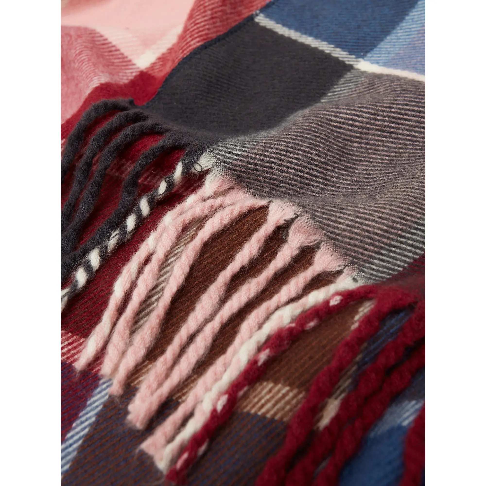 Product image 3 of 4 of Joules Women's Langtree Scarf - Berry & Navy