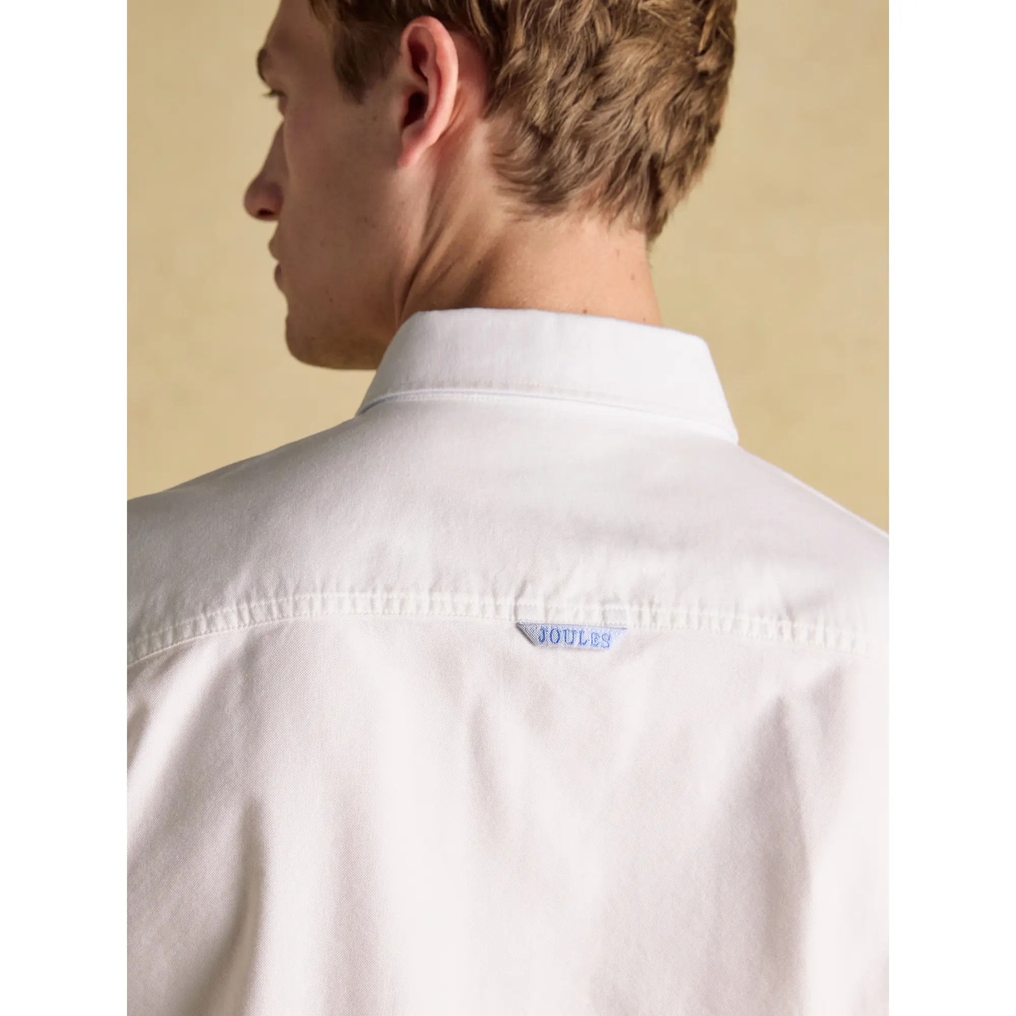 Product image 9 of 9 of Joules Men's Oxford Long Sleeve Classic Fit Shirt - White