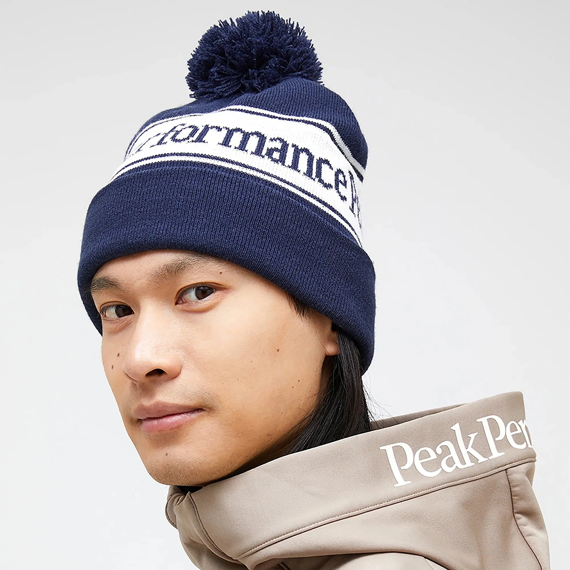 Product image 2 of 2 of Peak Performance Pow Hat - Blue Shadow/Offwhite