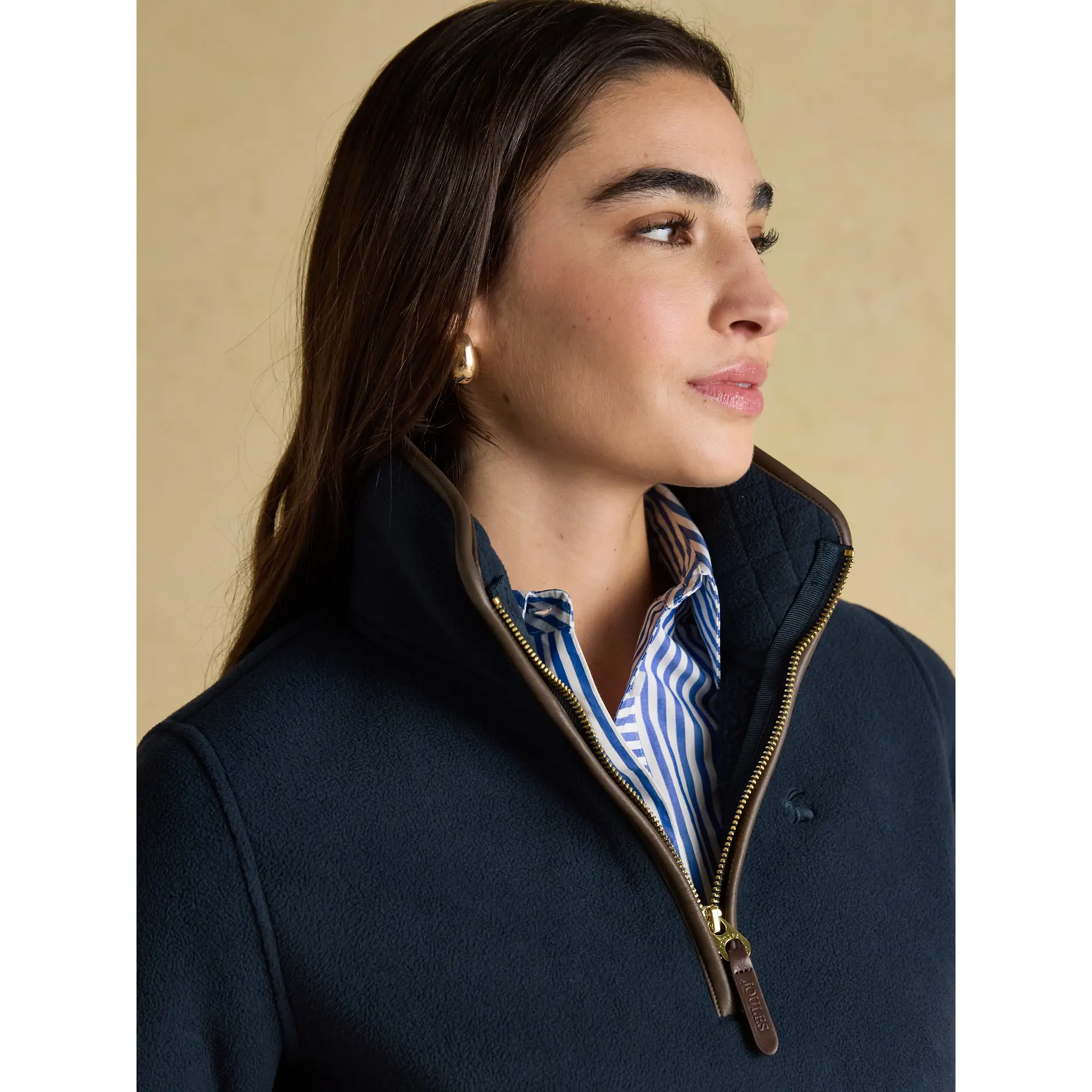 Product image 5 of 8 of Joules Women's Heritage Quarter Zip Fleece - Navy