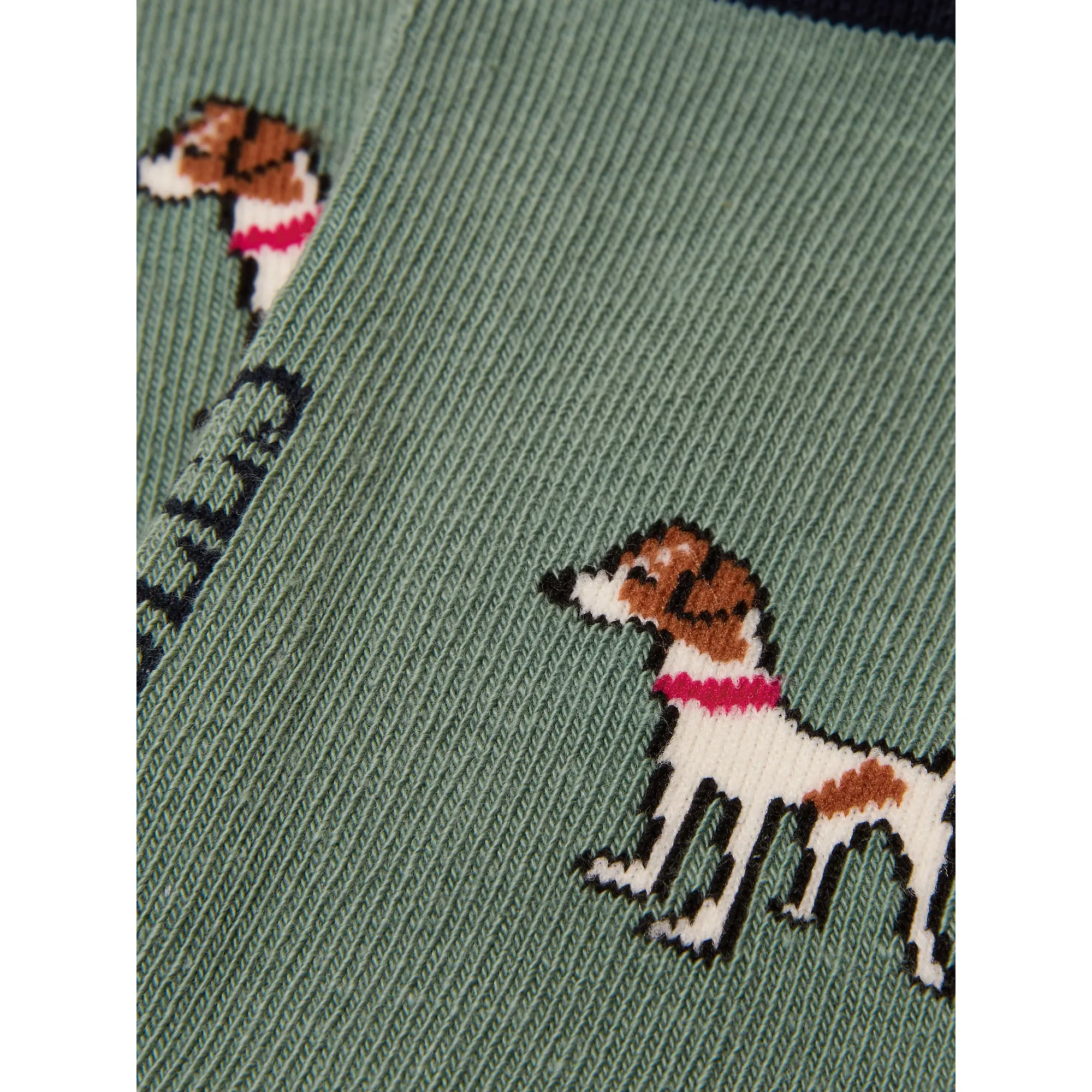 Product image 2 of 3 of Joules Women's Everyday Socks 2 Pack UK 4-8 - Green/Blue