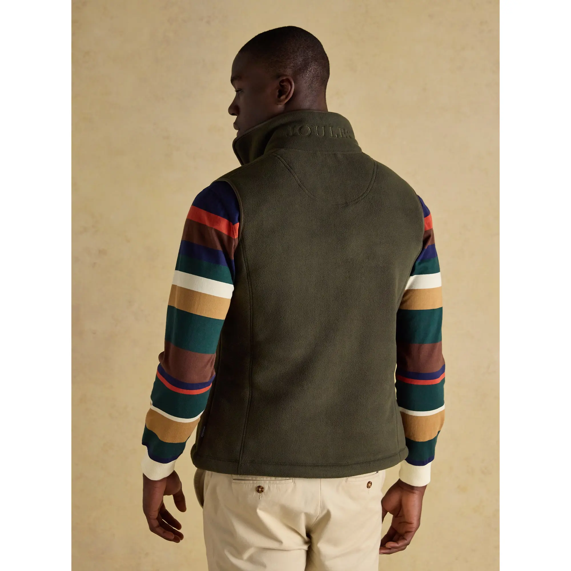 Product image 3 of 9 of Joules Men's Heritage Fleece Gilet - Green