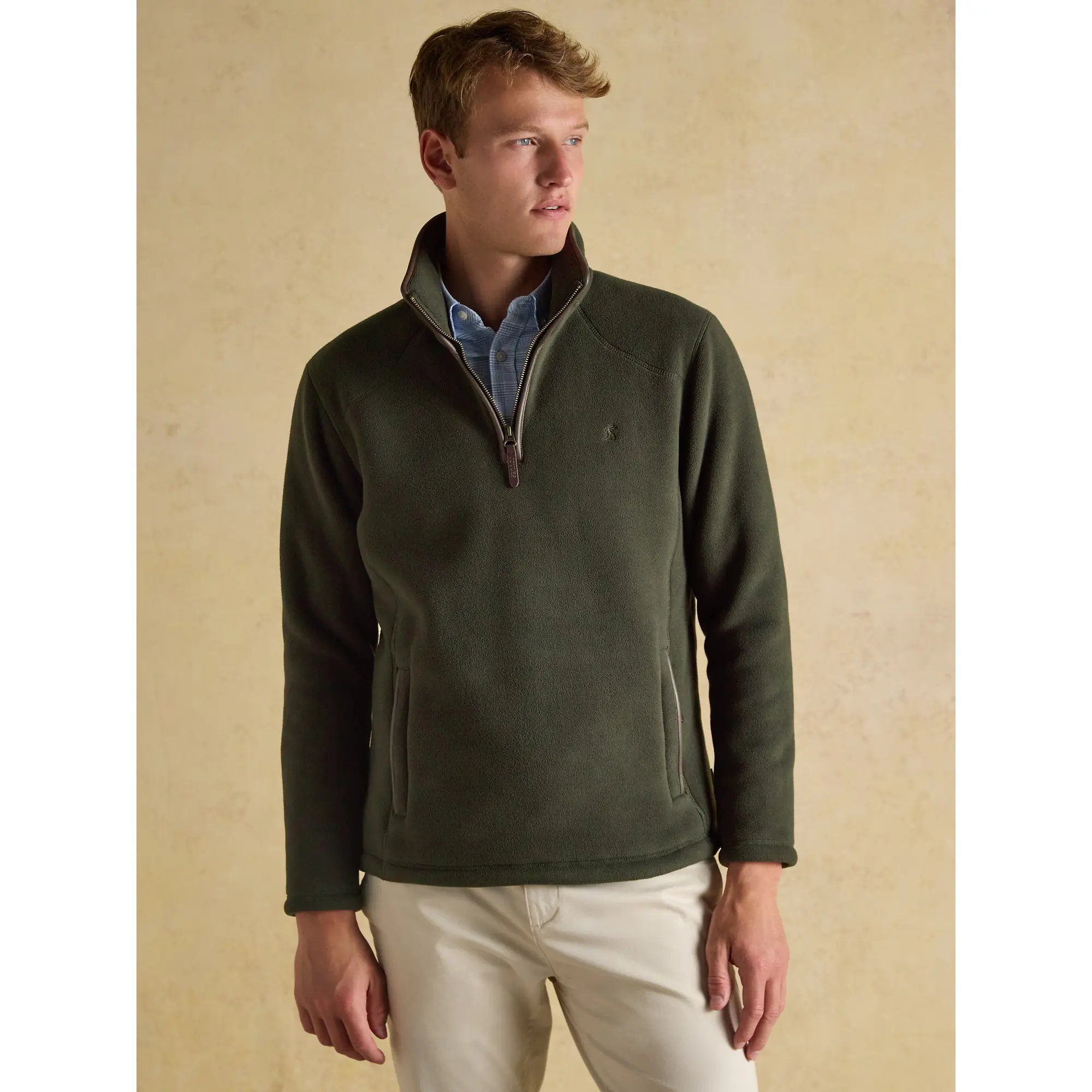 Product image 2 of 9 of Joules Men's Heritage Quarter Zip Fleece - Dark Green