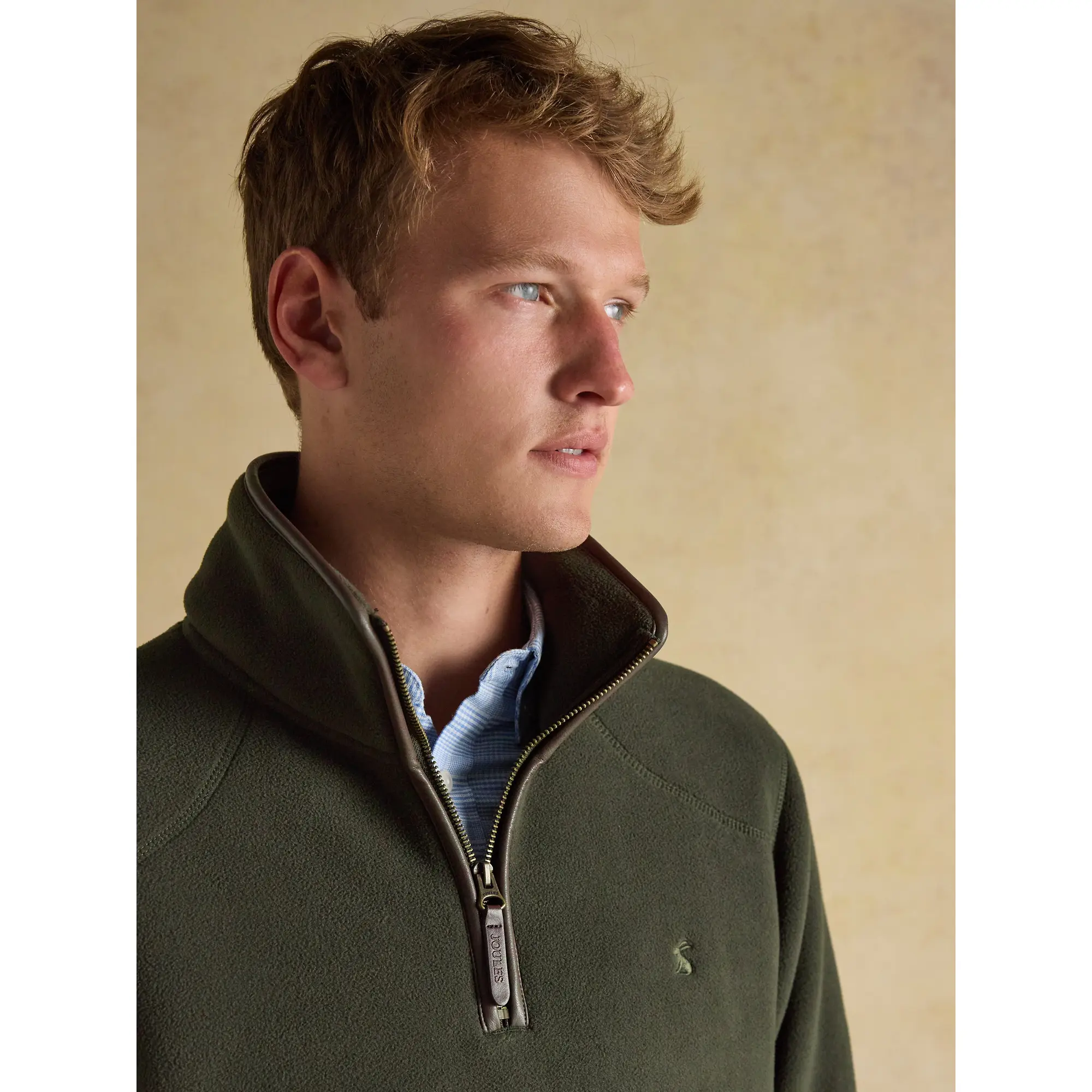 Product image 4 of 9 of Joules Men's Heritage Quarter Zip Fleece - Dark Green