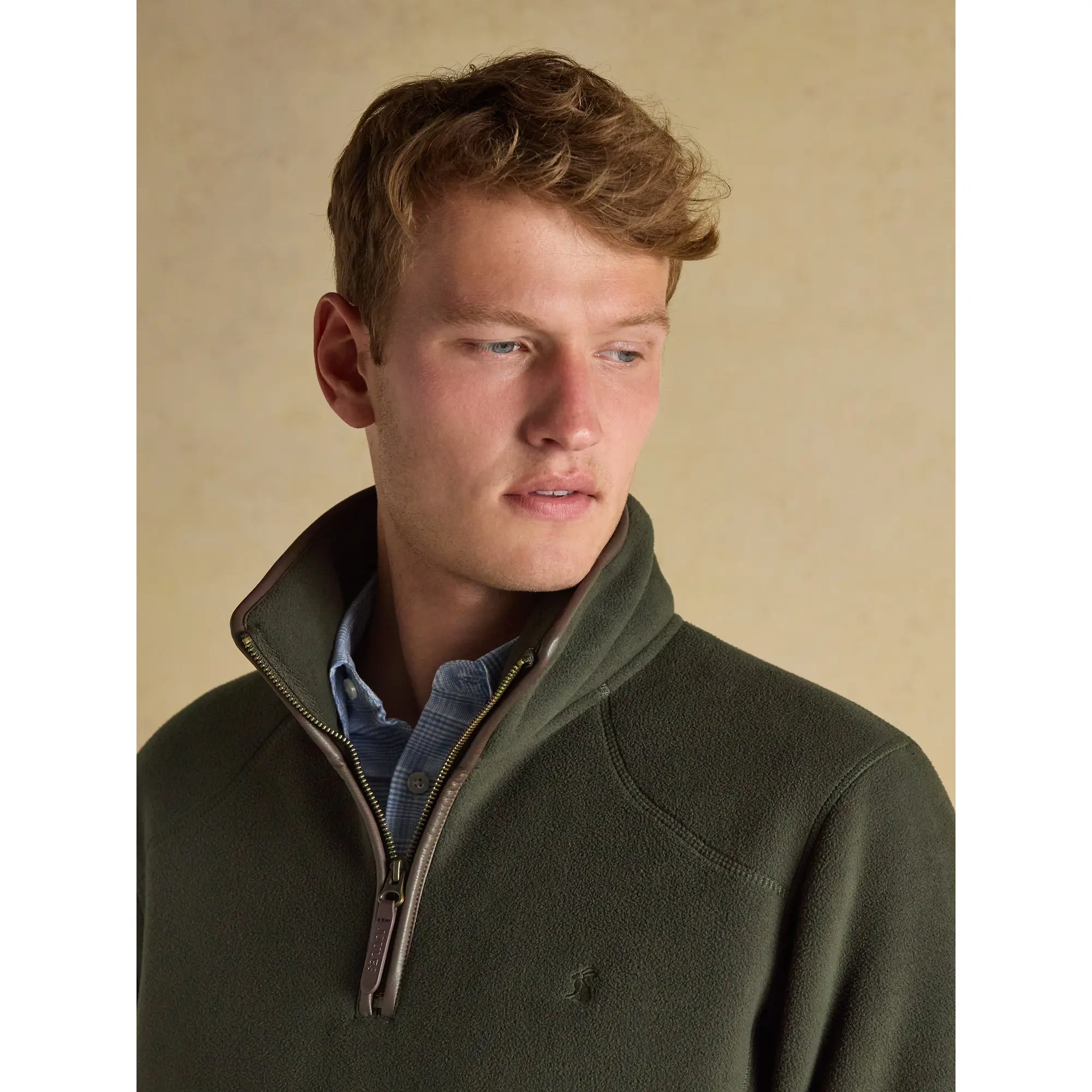 Product image 7 of 9 of Joules Men's Heritage Quarter Zip Fleece - Dark Green
