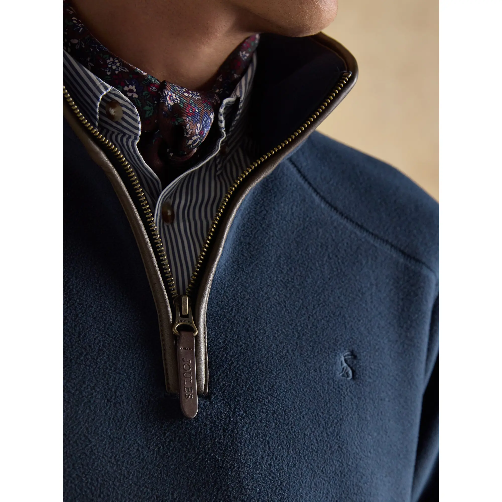 Product image 5 of 9 of Joules Men's Heritage Quarter Zip Fleece - Navy