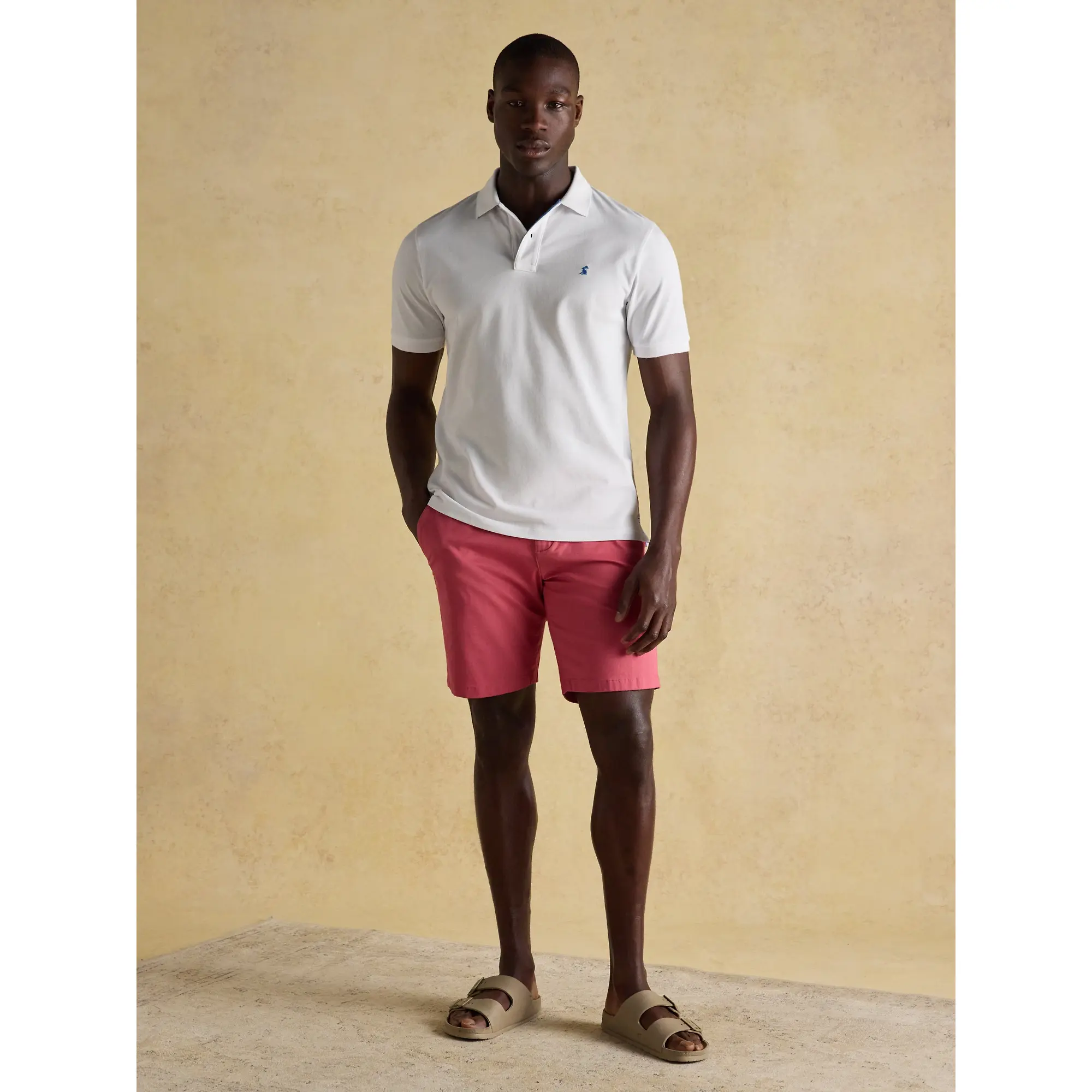 Product image 4 of 9 of Joules Men's Woody Cotton Pique Polo Shirt - White