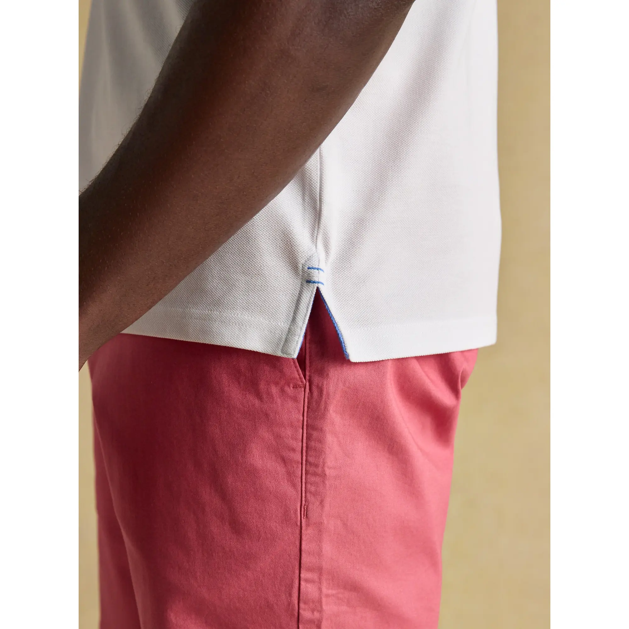 Product image 7 of 9 of Joules Men's Woody Cotton Pique Polo Shirt - White