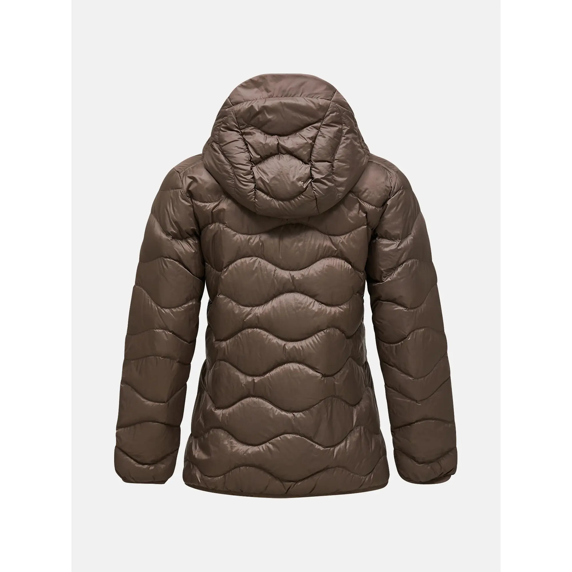 Product image 3 of 4 of Peak Performance Women's Helium Down Hooded Jacket - Terrain Tan