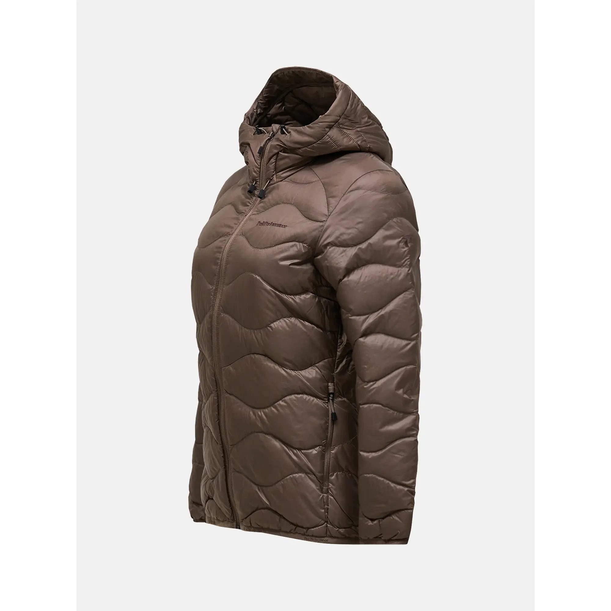 Product image 2 of 4 of Peak Performance Women's Helium Down Hooded Jacket - Terrain Tan