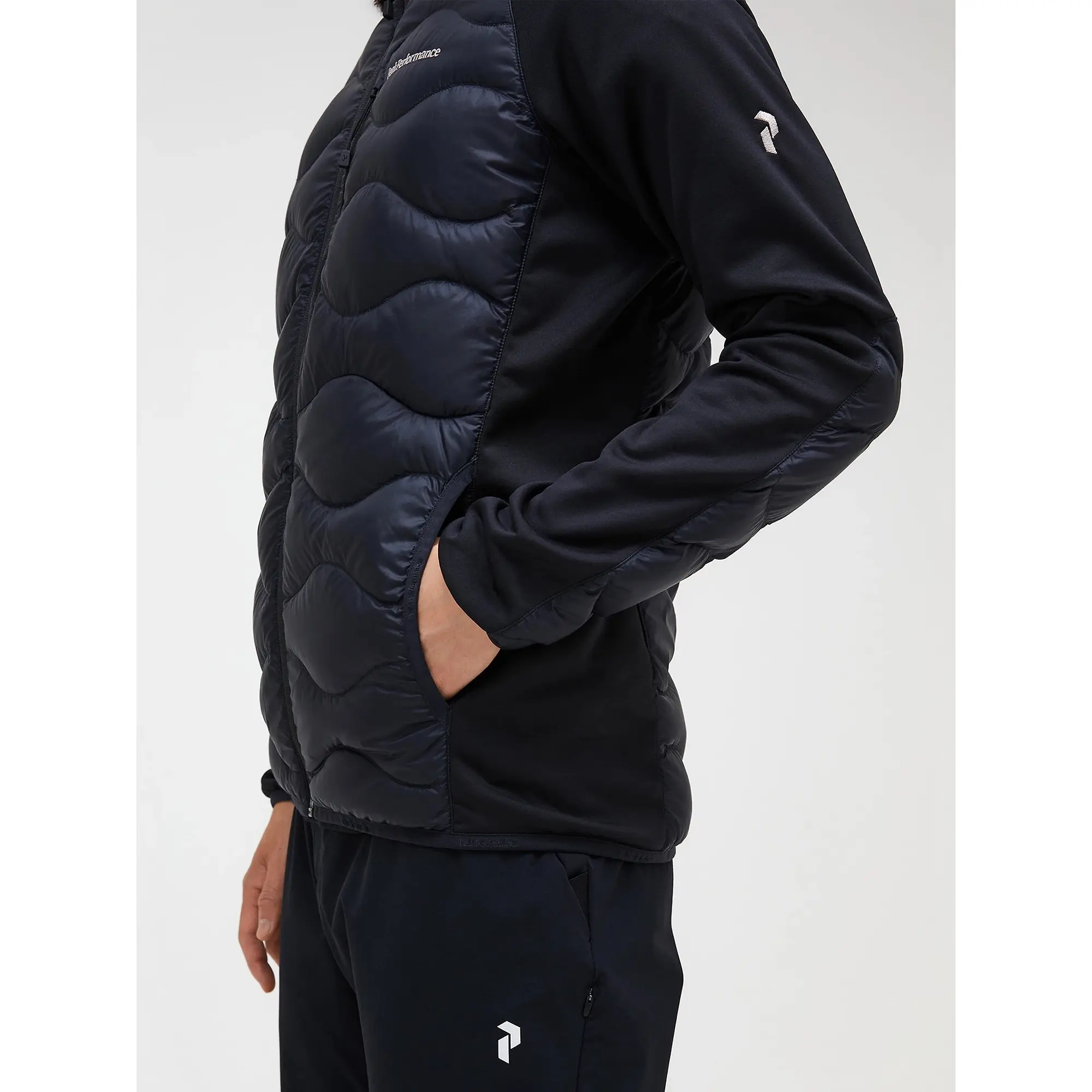 Product image 4 of 8 of Peak Performance Men's Helium Down Hybrid Jacket - Black