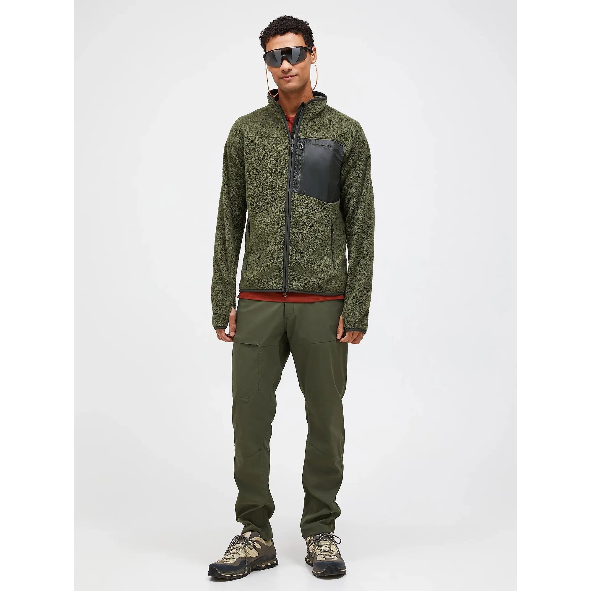 Product image 3 of 9 of Peak Performance Men's Pile Zip Jacket - Pine Needle