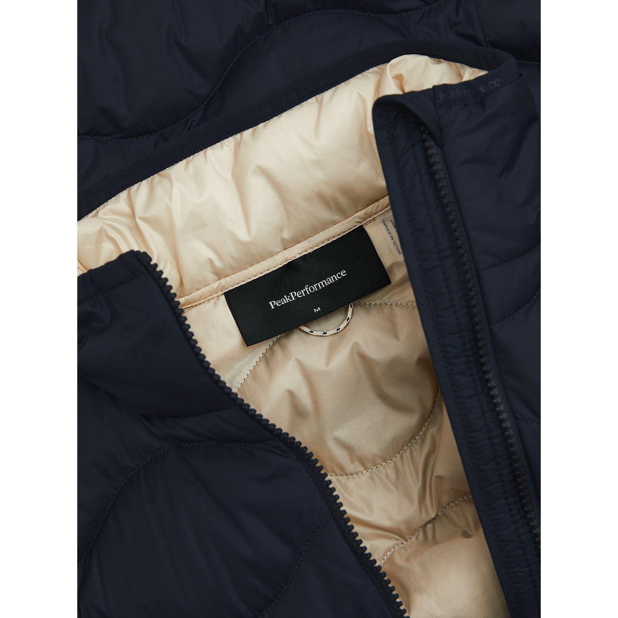 Peak Performance Men's Helium Utility Down Vest - Black/Sand Fog