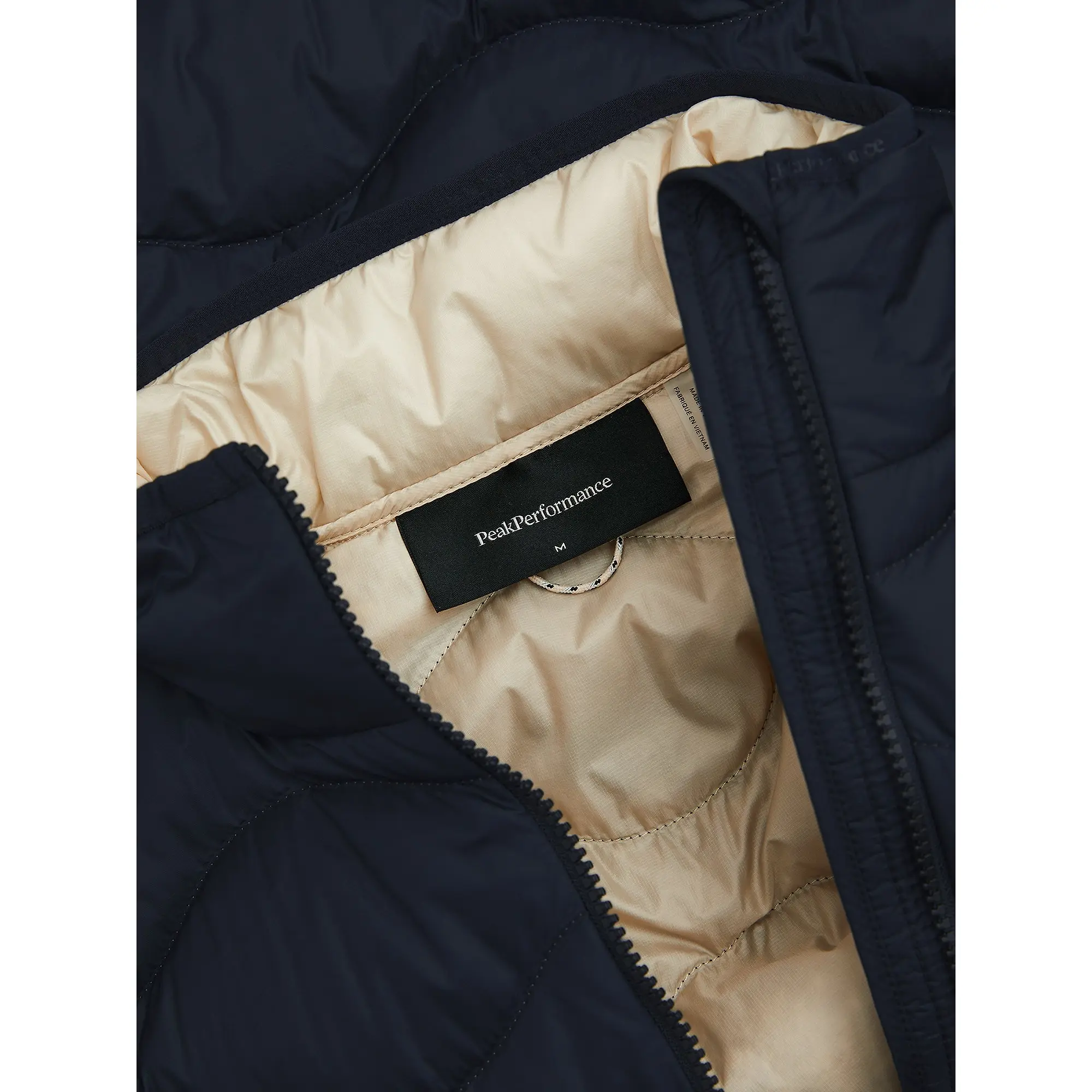 Product image 4 of 4 of Peak Performance Men's Helium Utility Down Vest - Black/Sand Fog