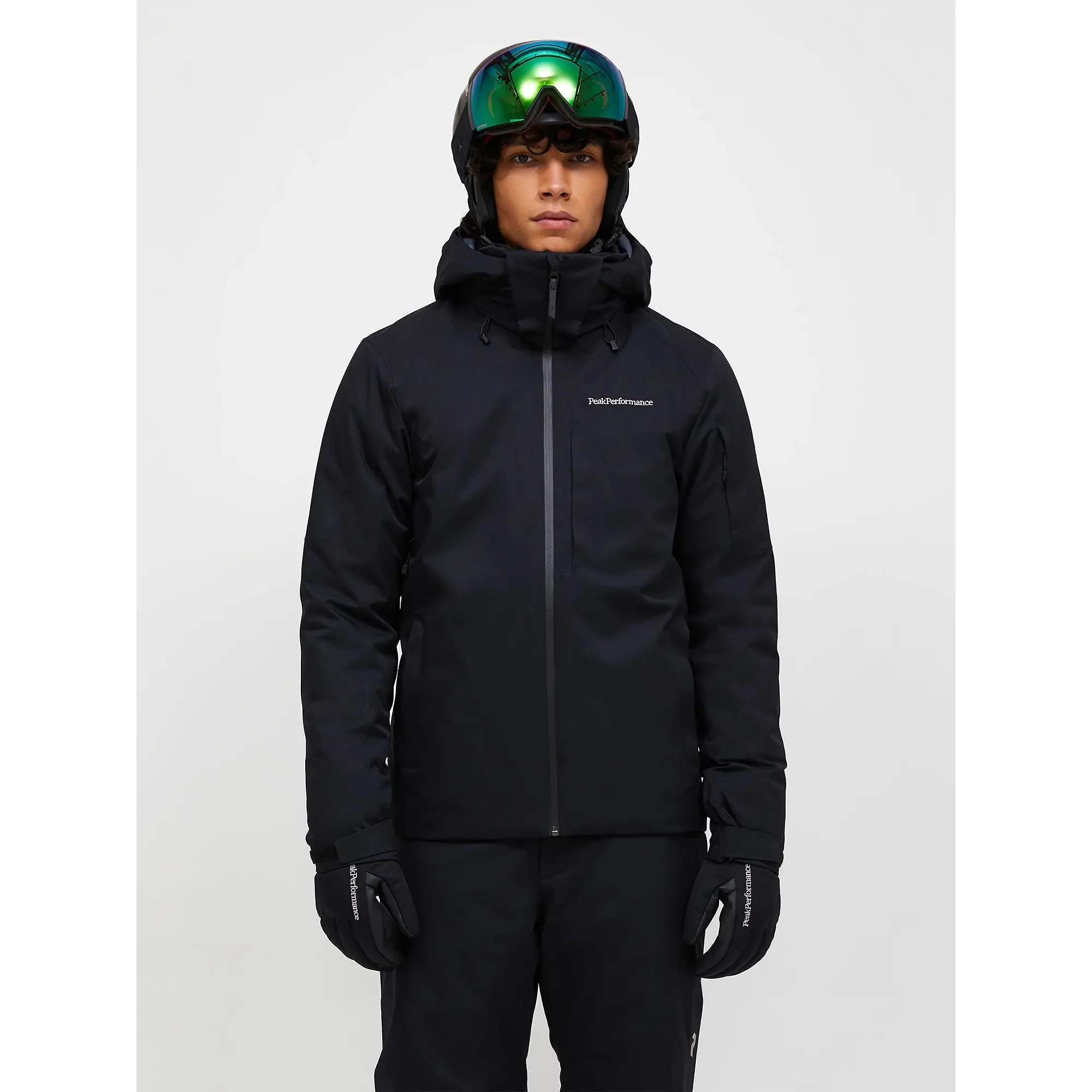 Product image 2 of 12 of Peak Performance Men's Maroon HIPE® 2L Insulated Shell Jacket - Black