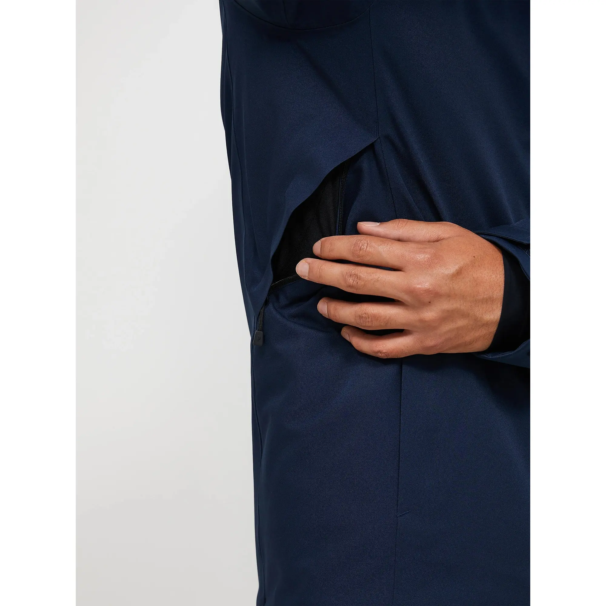 Product image 7 of 12 of Peak Performance Men's Maroon HIPE 2L Insulated Shell Jacket - Blue Shadow