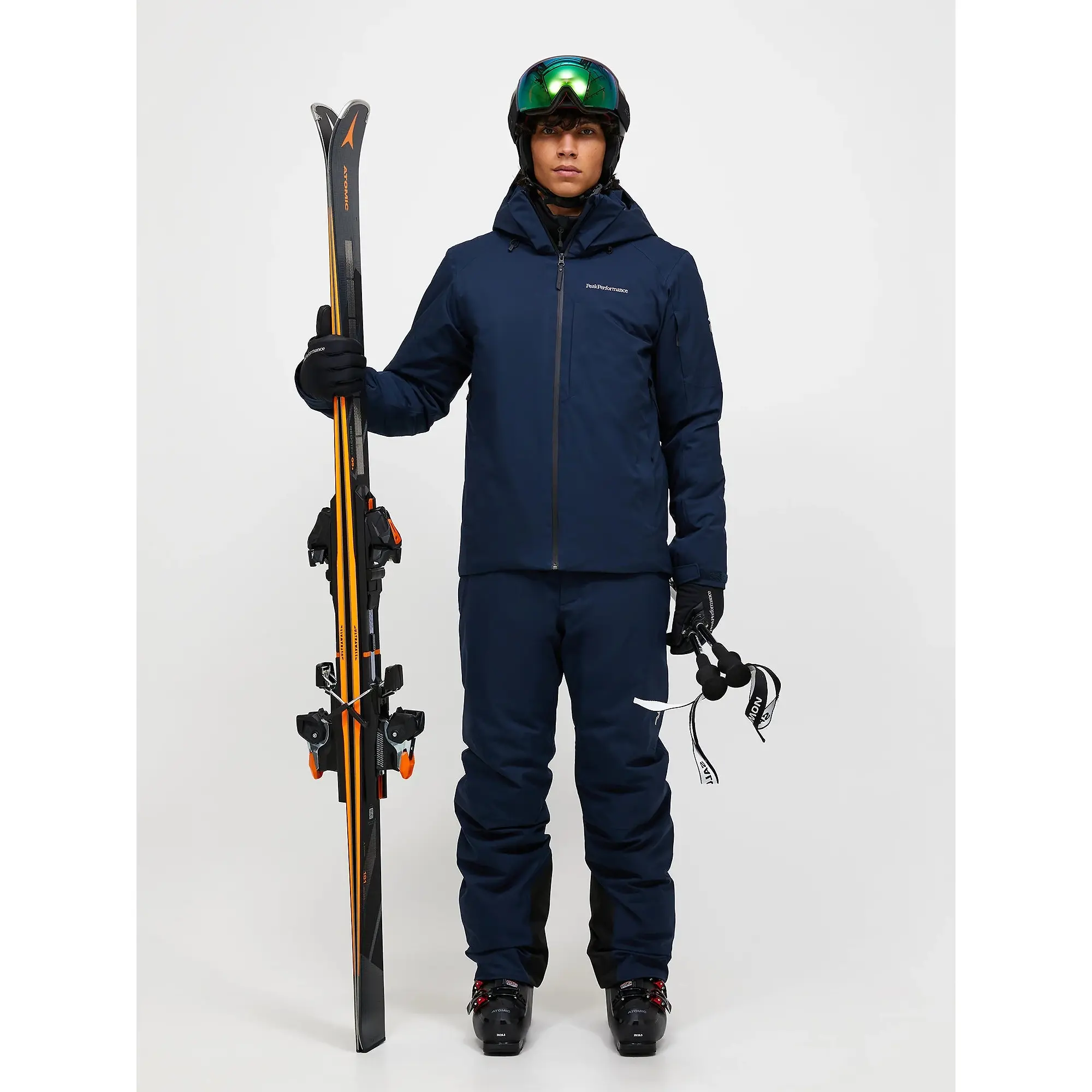 Product image 3 of 12 of Peak Performance Men's Maroon HIPE 2L Insulated Shell Jacket - Blue Shadow