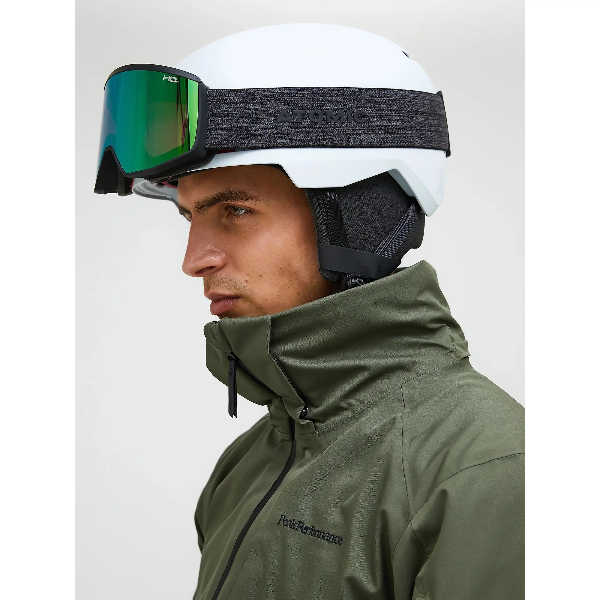 Product image 5 of 12 of Peak Performance Men's Maroon HIPE® 2L Insulated Shell Jacket - Pine Needle