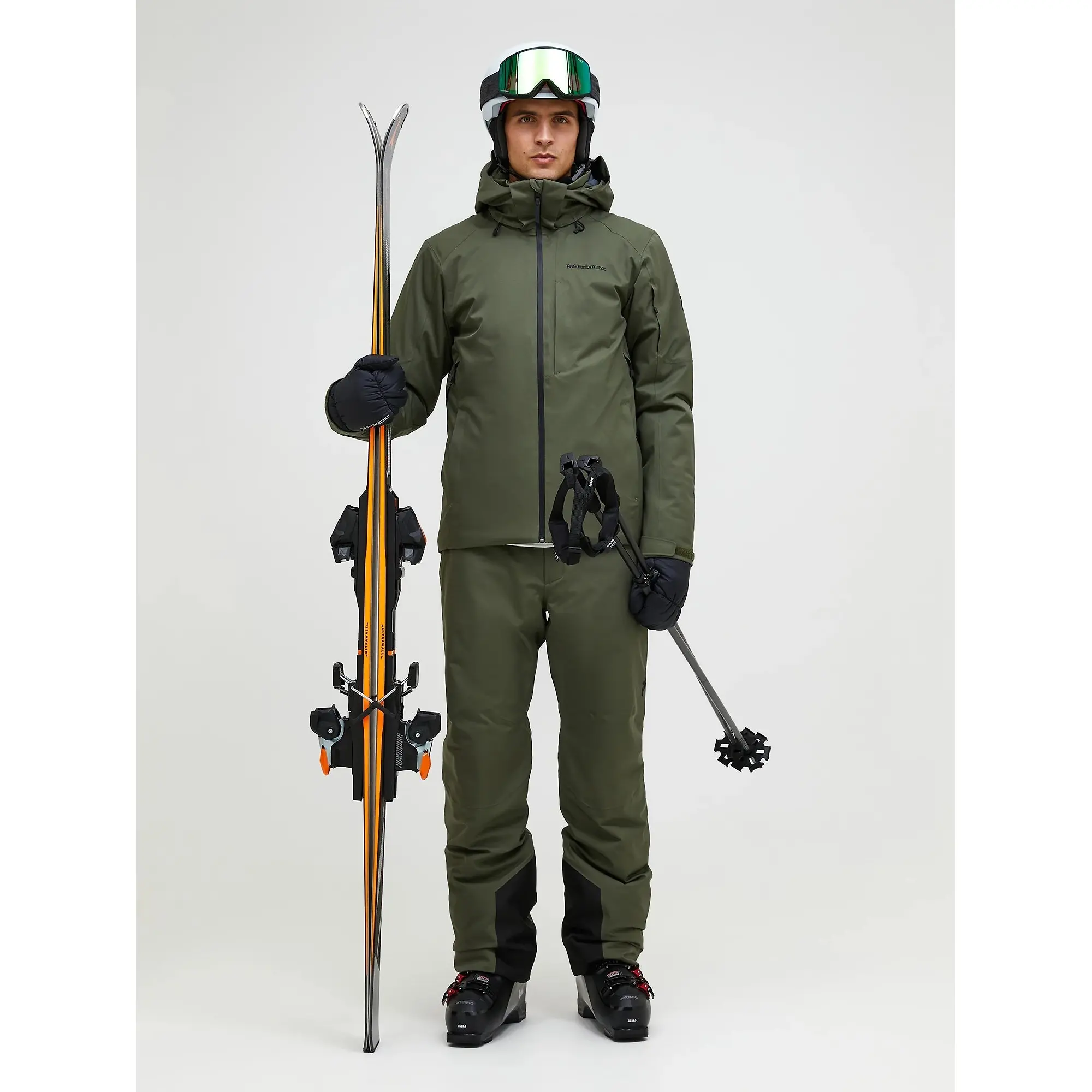 Product image 3 of 12 of Peak Performance Men's Maroon HIPE® 2L Insulated Shell Jacket - Pine Needle