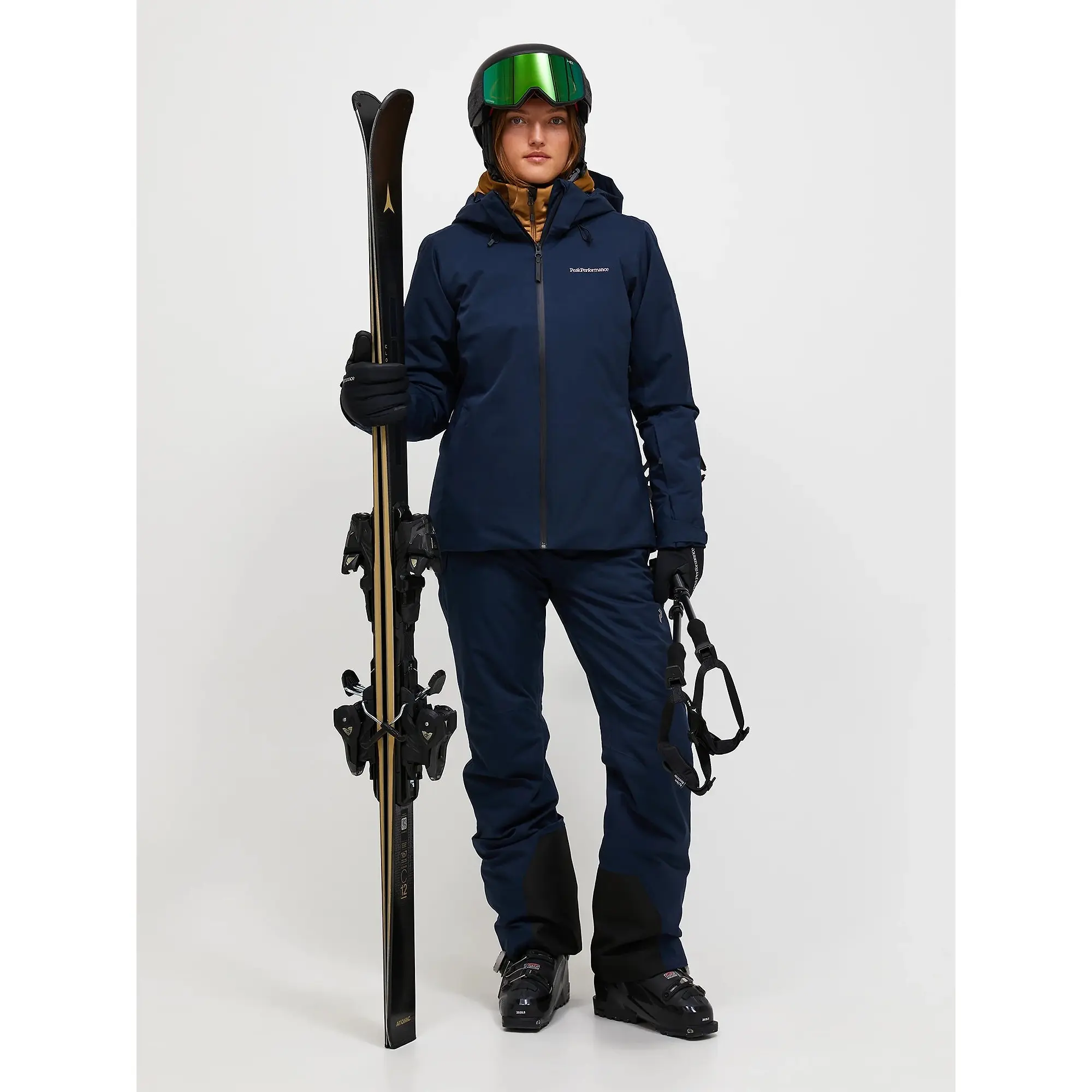 Product image 3 of 11 of Peak Performance Women's Anima HIPE® 2L Insulated Shell Jacket - Blue Shadow