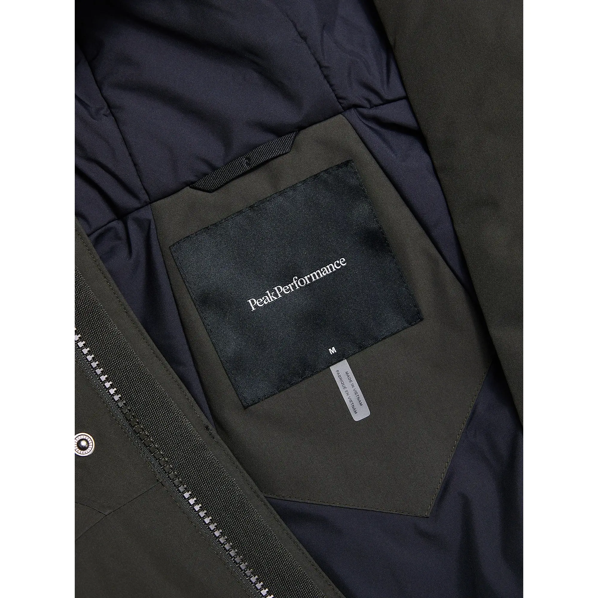 Product image 10 of 10 of Peak Performance Men's Treeline HIPE® 2L Insulated Shell Parka - Olive Extreme